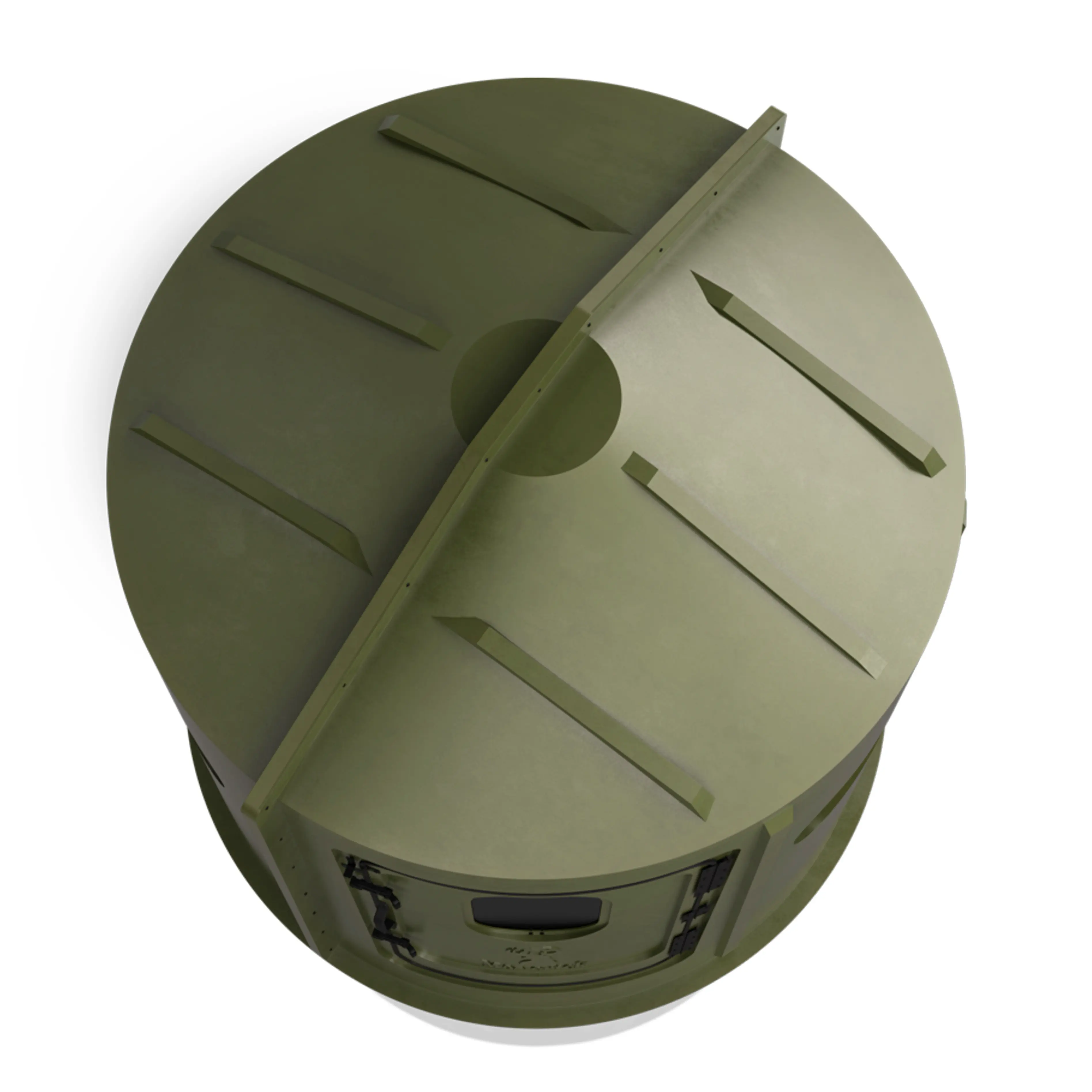 Maverick 5-Shooter GX Crossbow and Rifle Blind - Green - Image 12