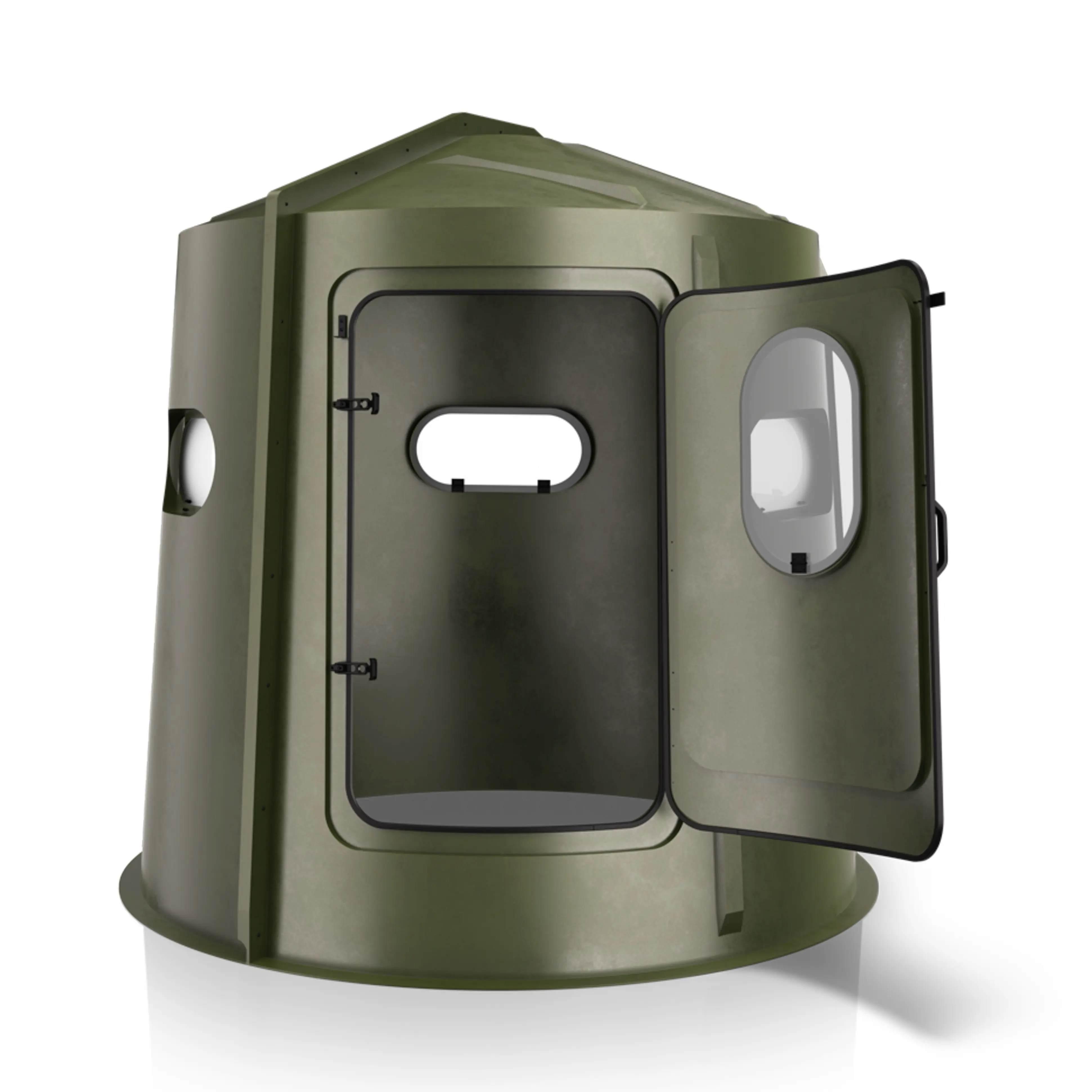 Maverick 5-Shooter GX Crossbow and Rifle Blind - Green - Image 2