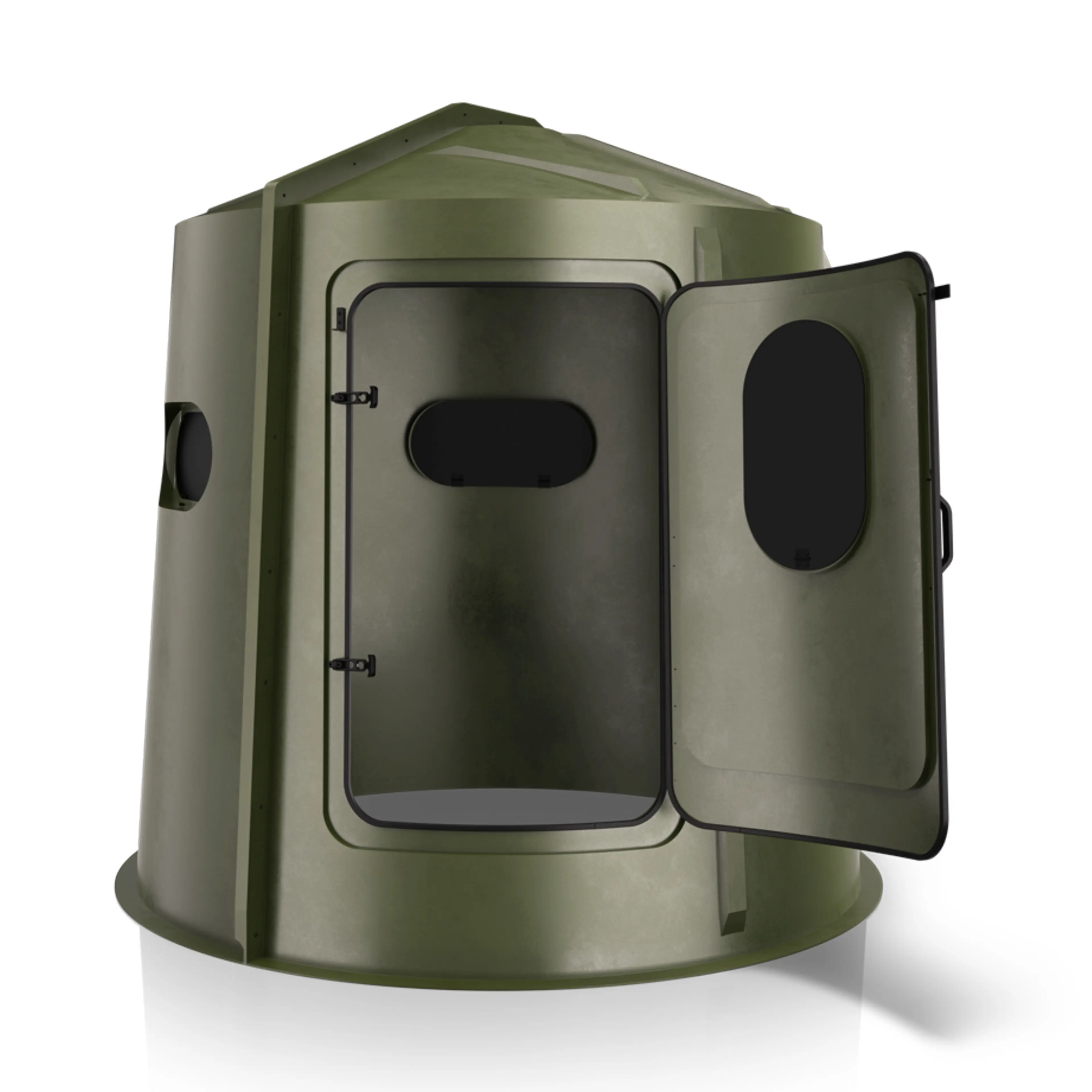 Maverick 5-Shooter GX Crossbow and Rifle Blind - Green - Image 3