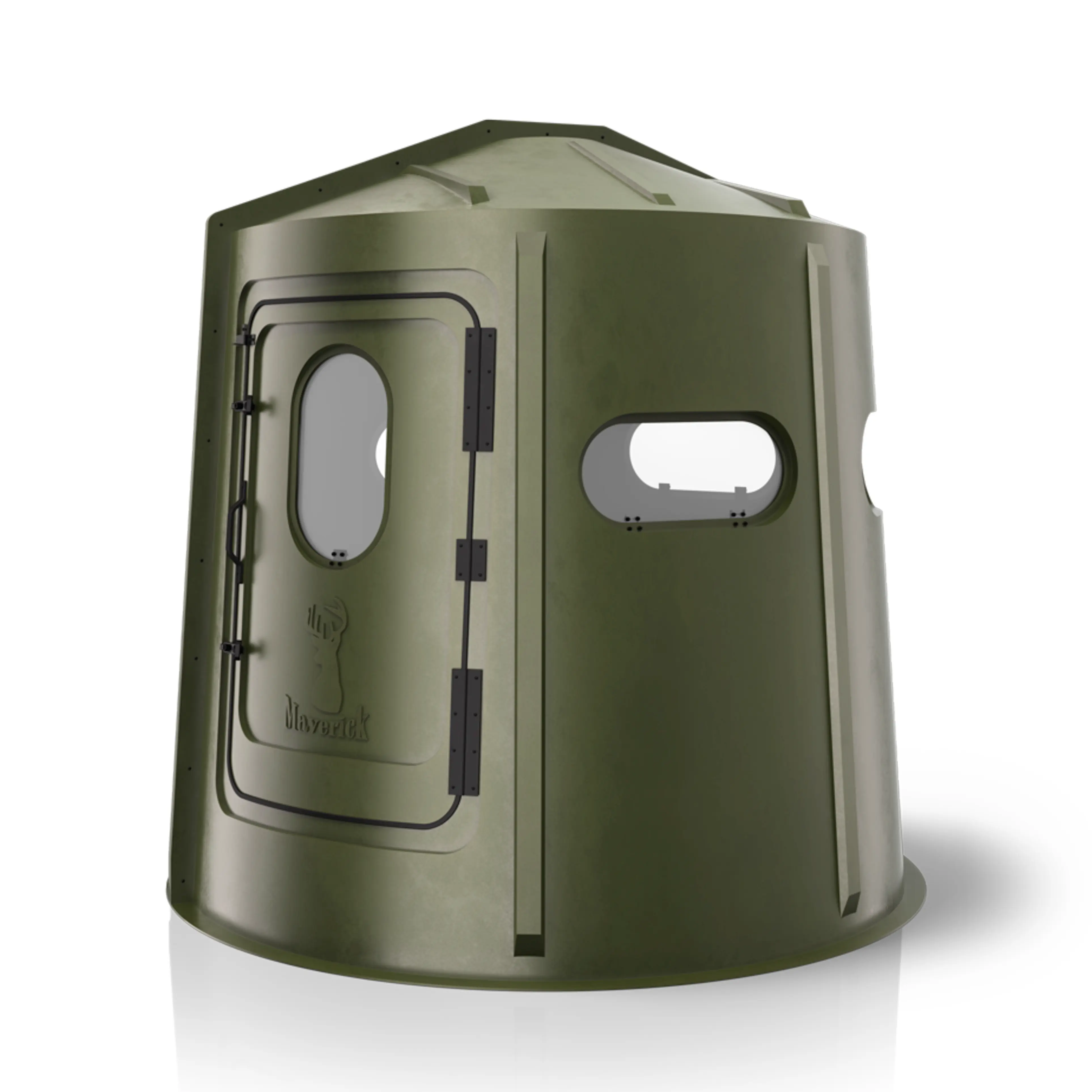 Maverick 5-Shooter GX Crossbow and Rifle Blind - Green - Image 9