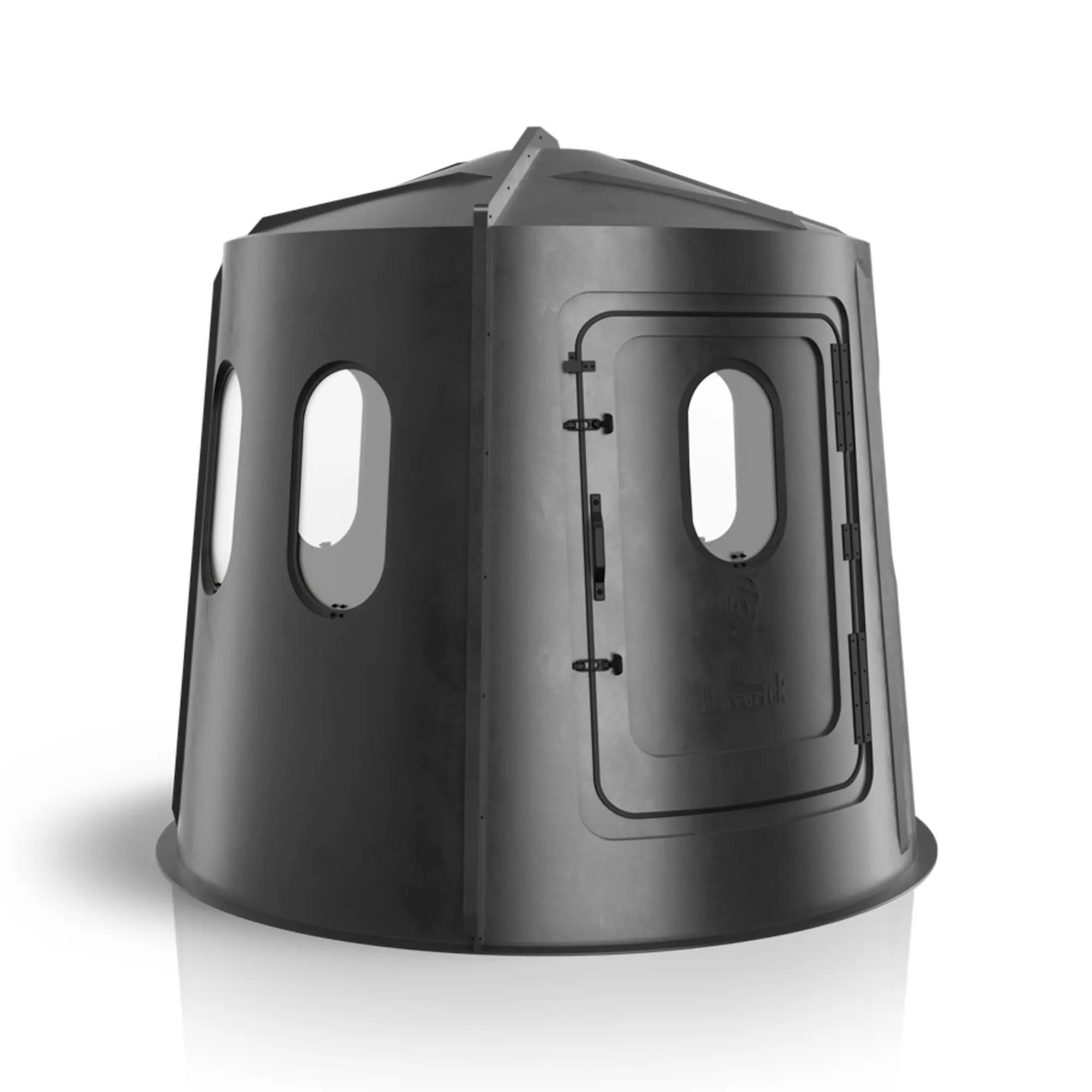 Maverick 6-Shooter Deer Hunting Blind - Black - Image 7