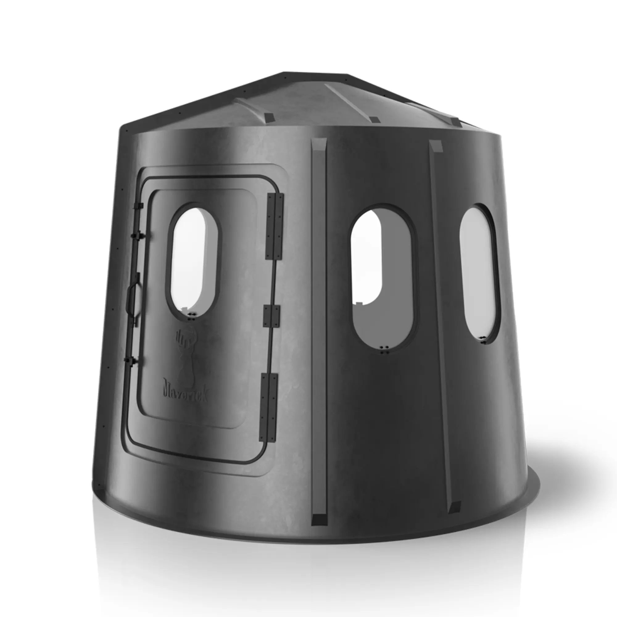 Maverick 6-Shooter Deer Hunting Blind - Black - Image 9