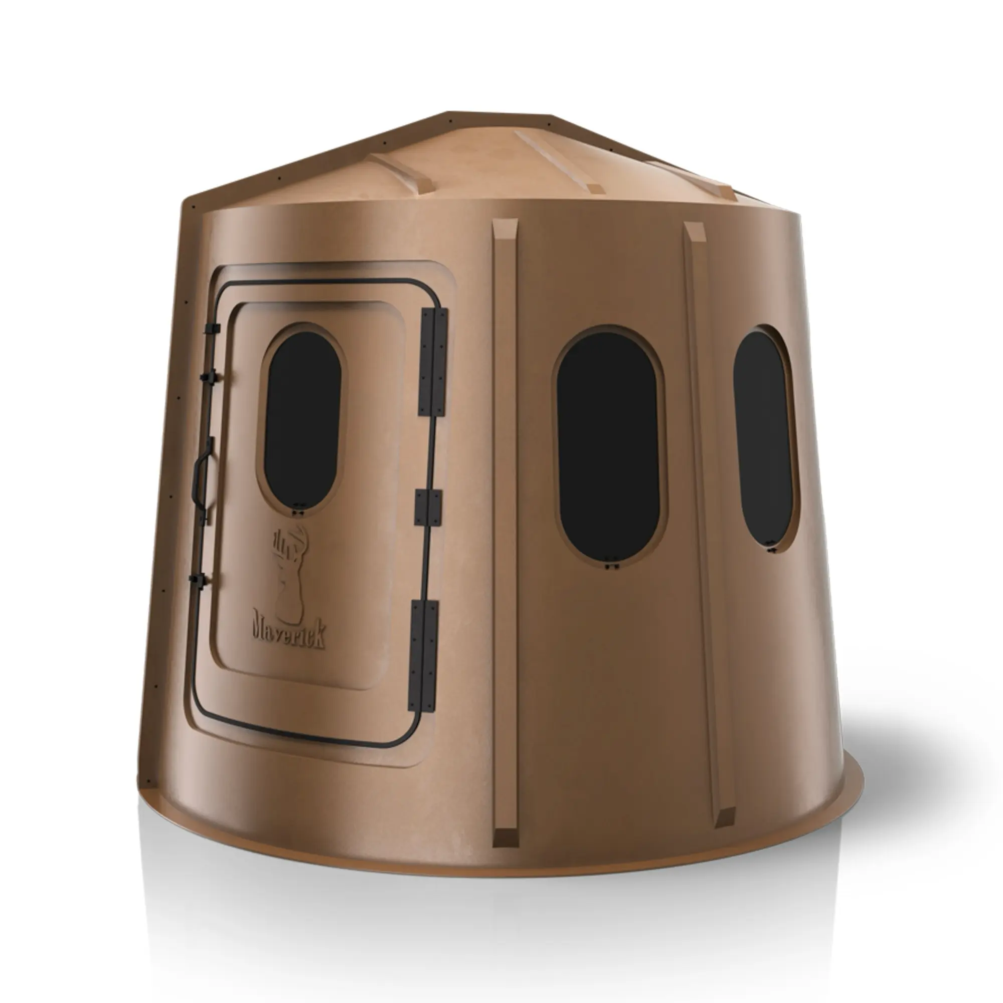 Maverick 6-Shooter Deer Hunting Blind - Brown - Image 10