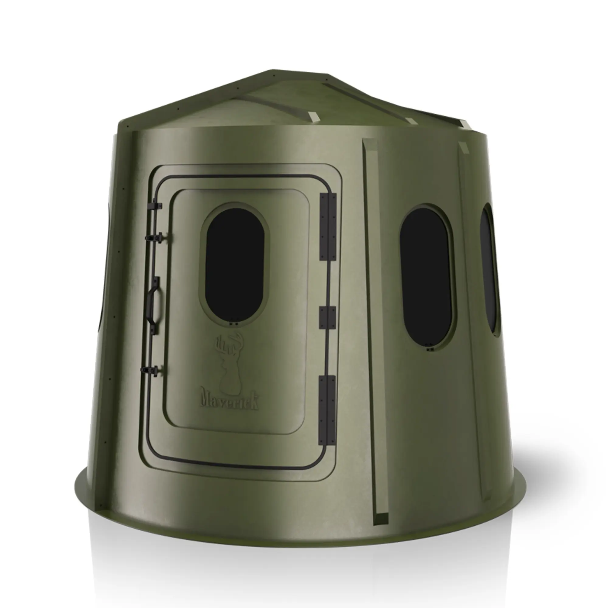 Maverick 6-Shooter Deer Hunting Blind - Green - Image 6