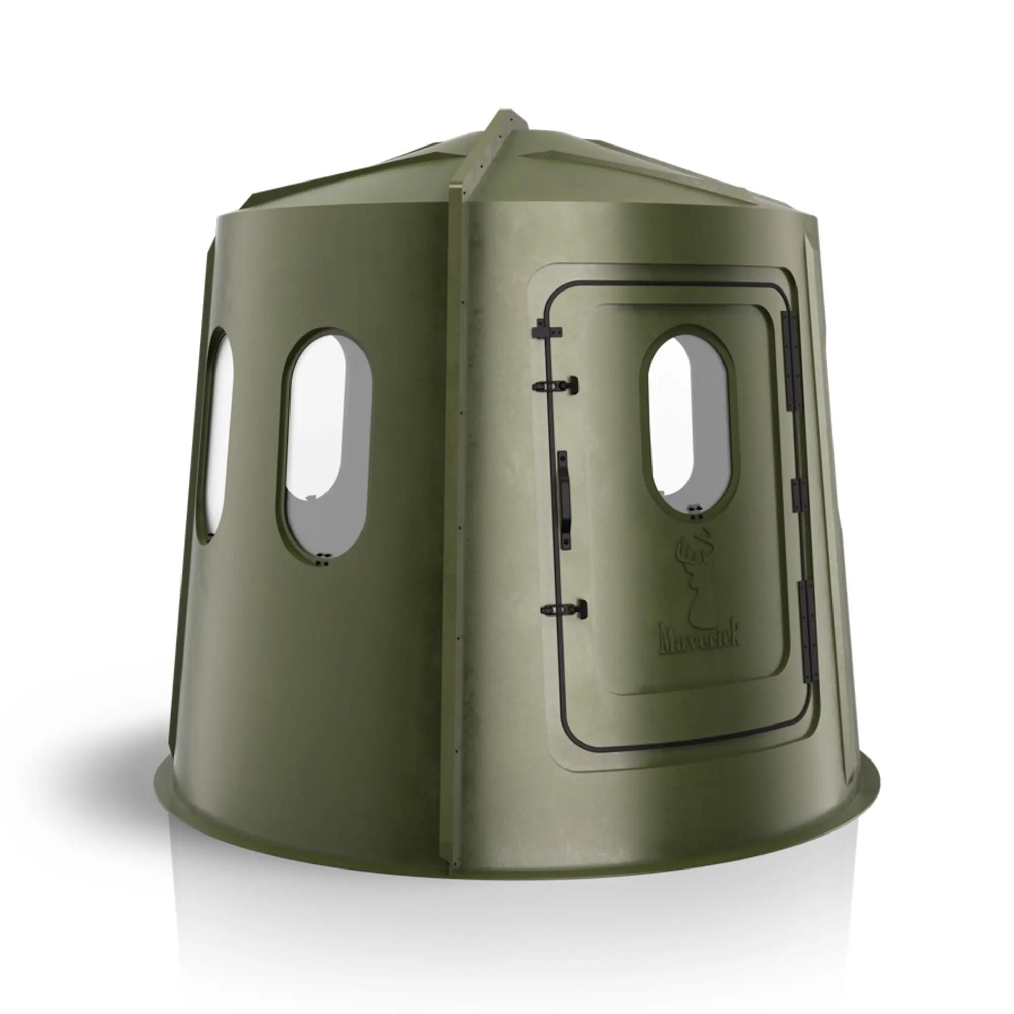 Maverick 6-Shooter Deer Hunting Blind - Green - Image 7