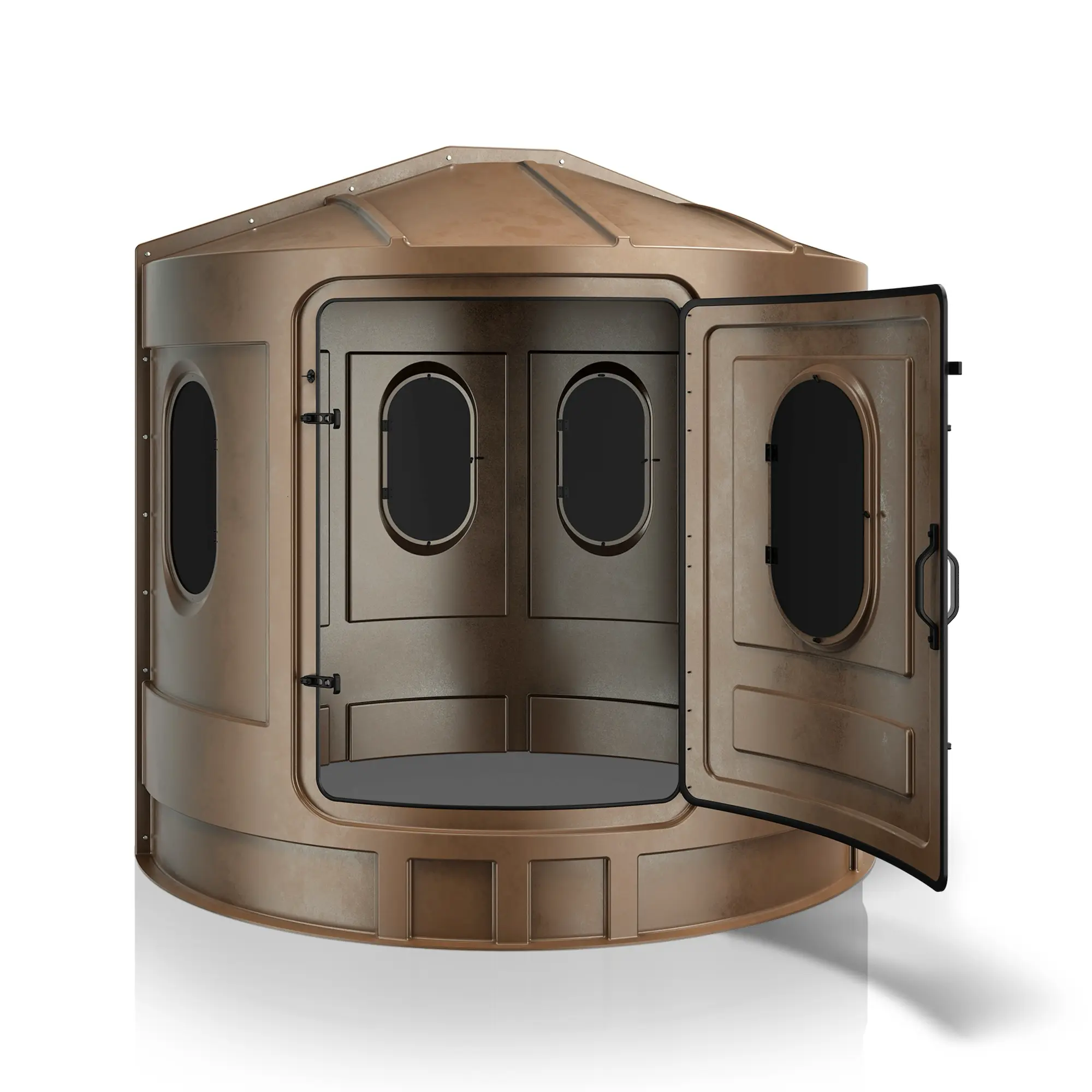 Maverick XL Deer Hunting Blind - Brown - Image 4