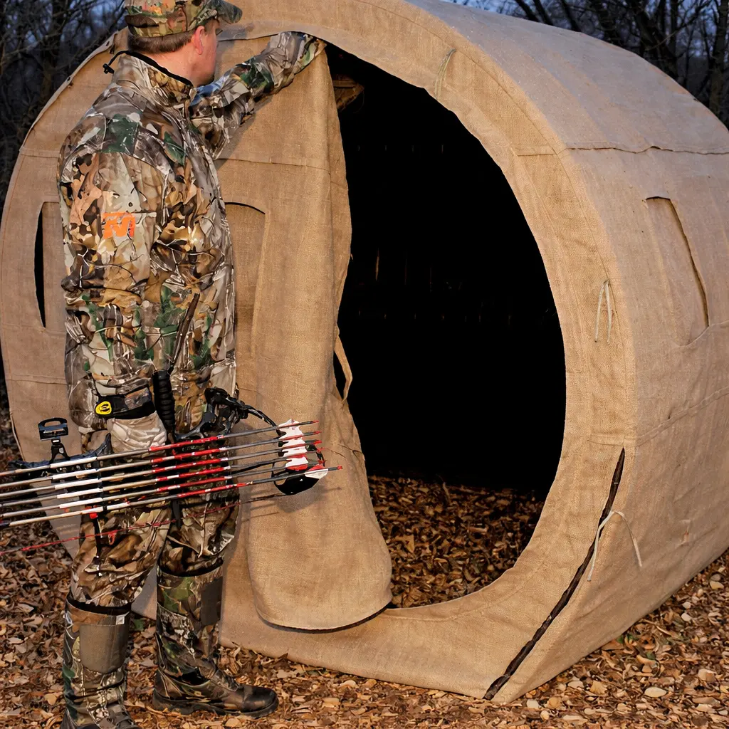 Muddy Bale Hunting Blind 82"W x 64"L - Image 15