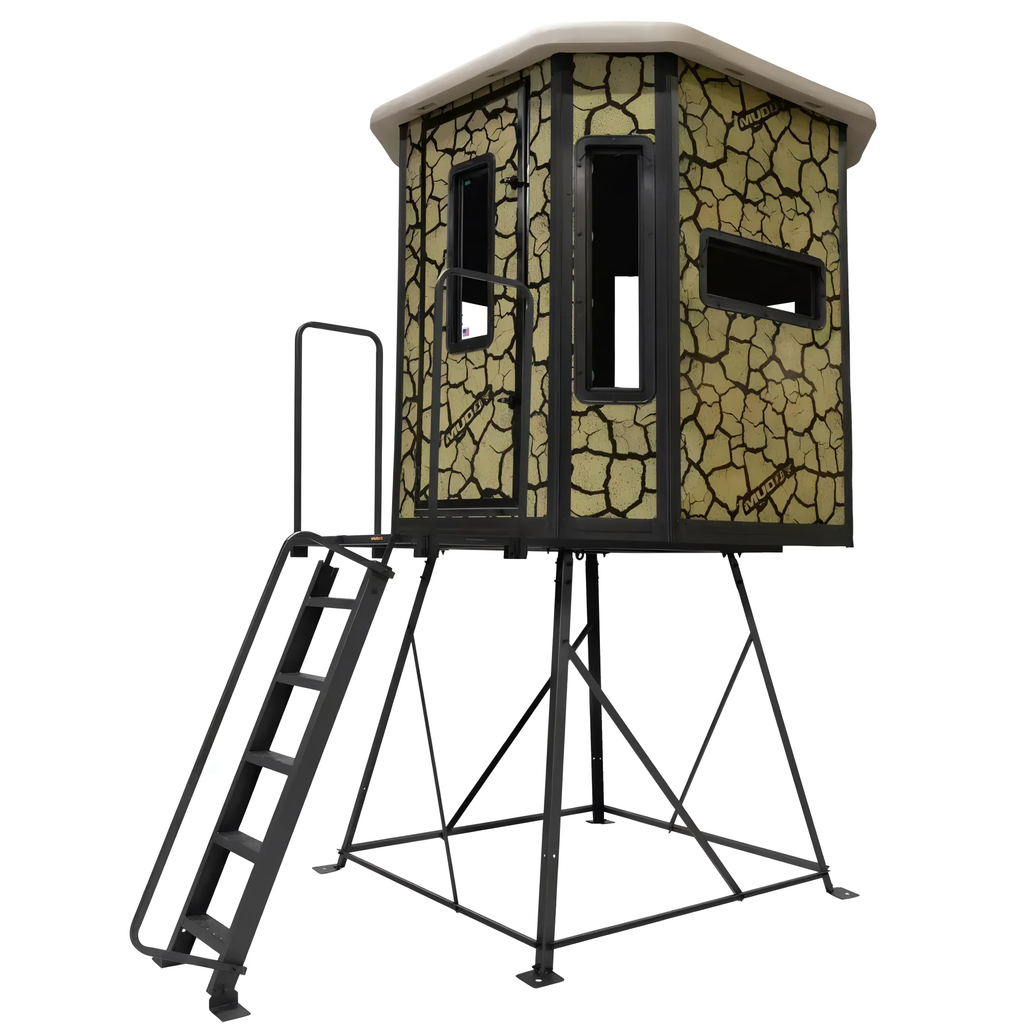 Muddy Bull 6' x 6' Insulated Steel Box Blind - Image 3