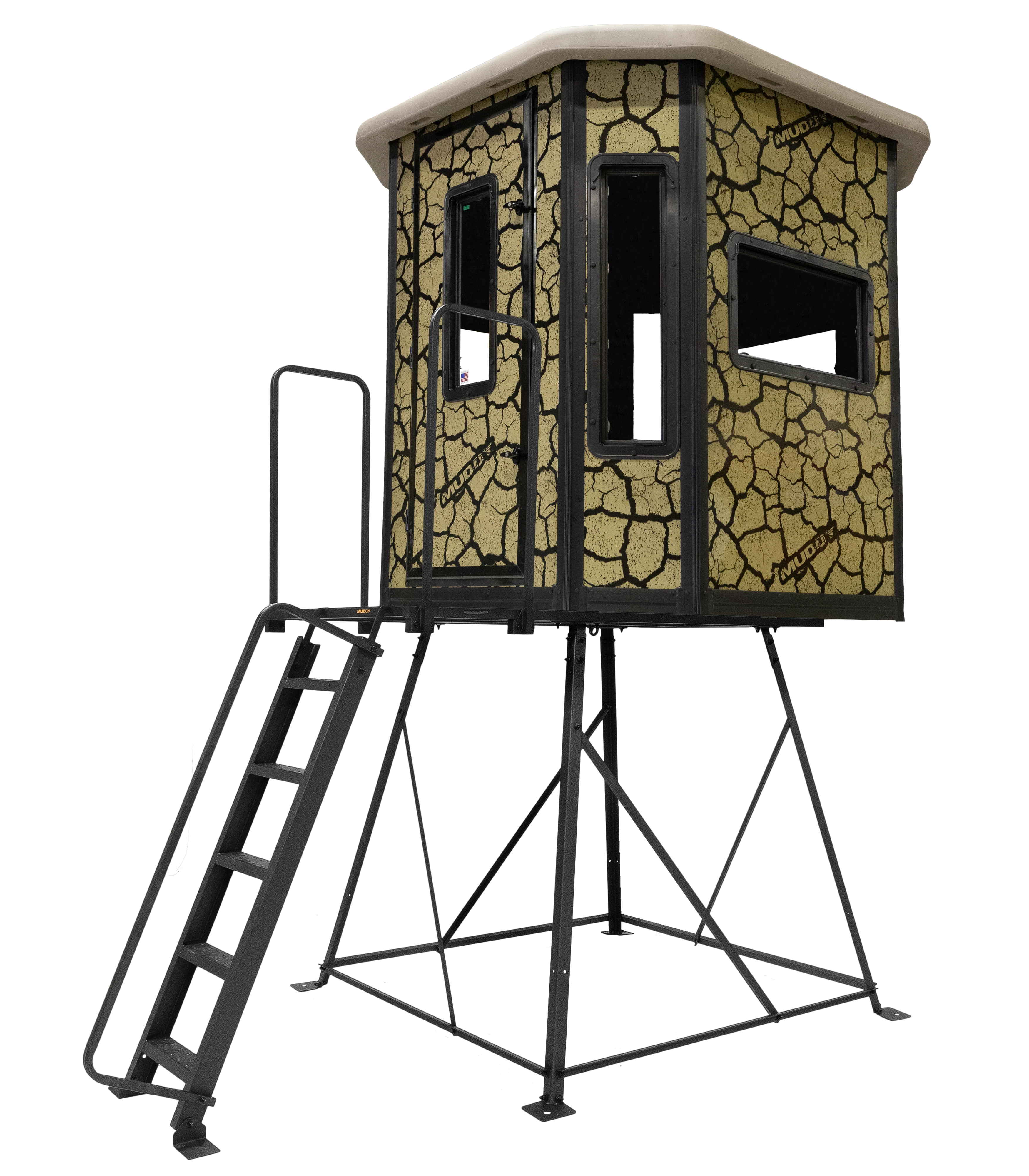Muddy Bull XL 6' x 6' Insulated Steel Box Blind - Image 8