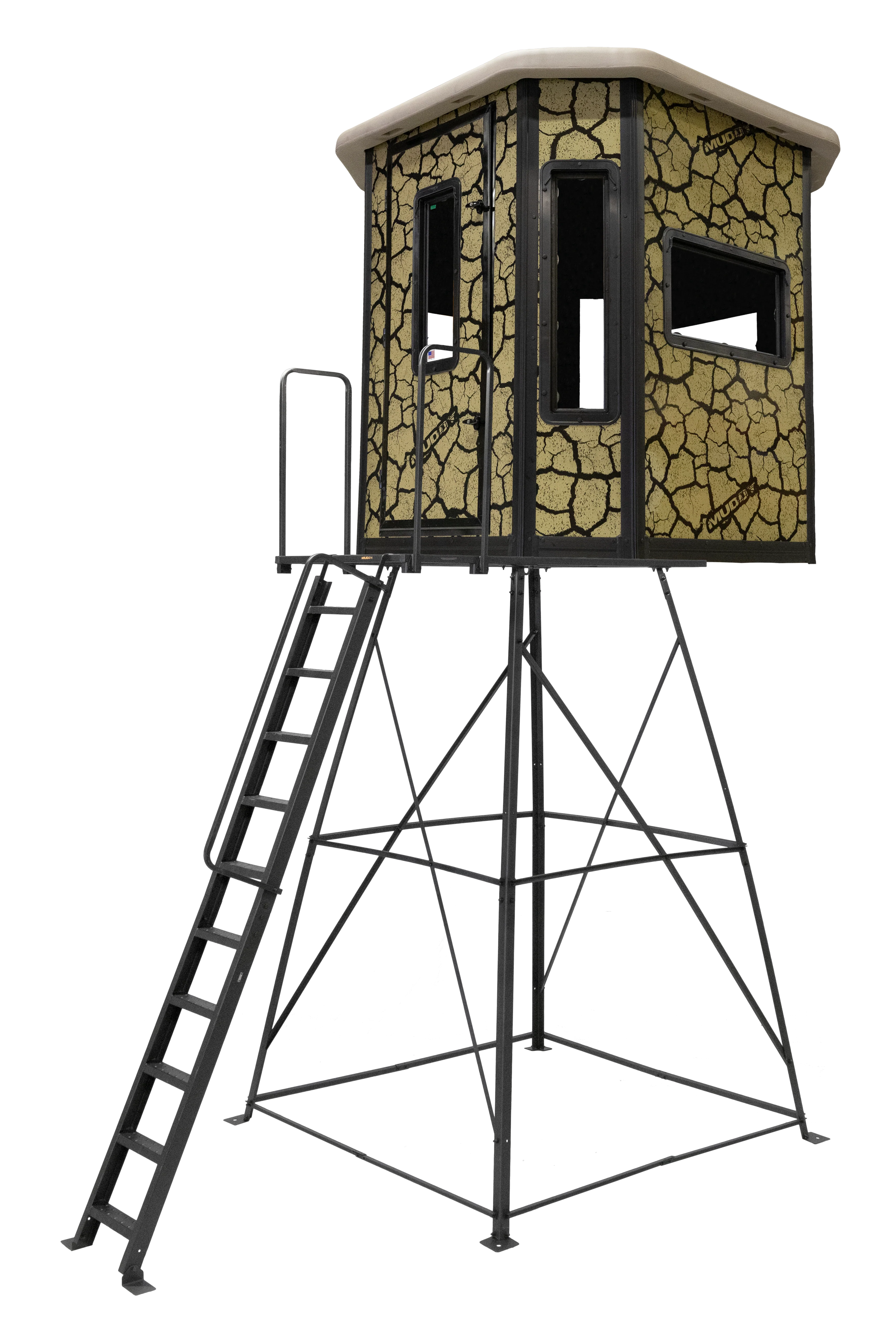 Muddy Bull XL 6' x 6' Insulated Steel Box Blind - Image 9