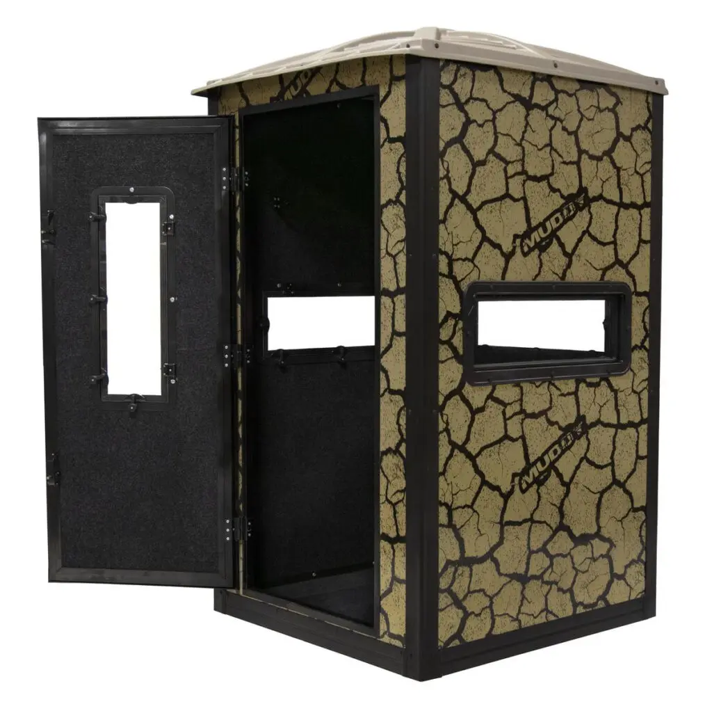 Muddy Gunner 4' x 4' Insulated Steel Box Blind - Image 3