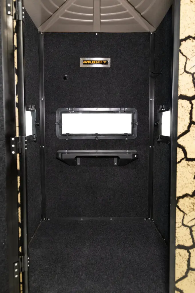 Muddy Gunner 4' x 4' Insulated Steel Box Blind - Image 4