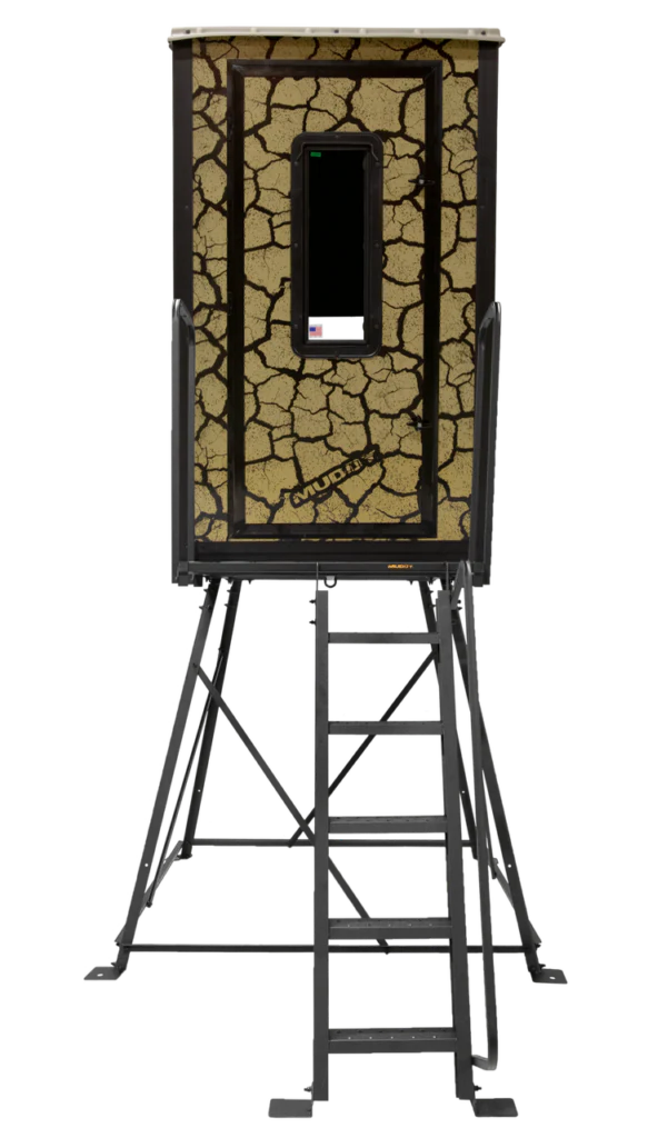 Muddy Gunner 4' x 4' Insulated Steel Box Blind - Image 7