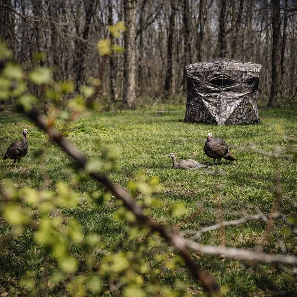 Muddy Infinity 2-Man Ground Blind - 75"W x 69"T - Epic Camo - Image 7