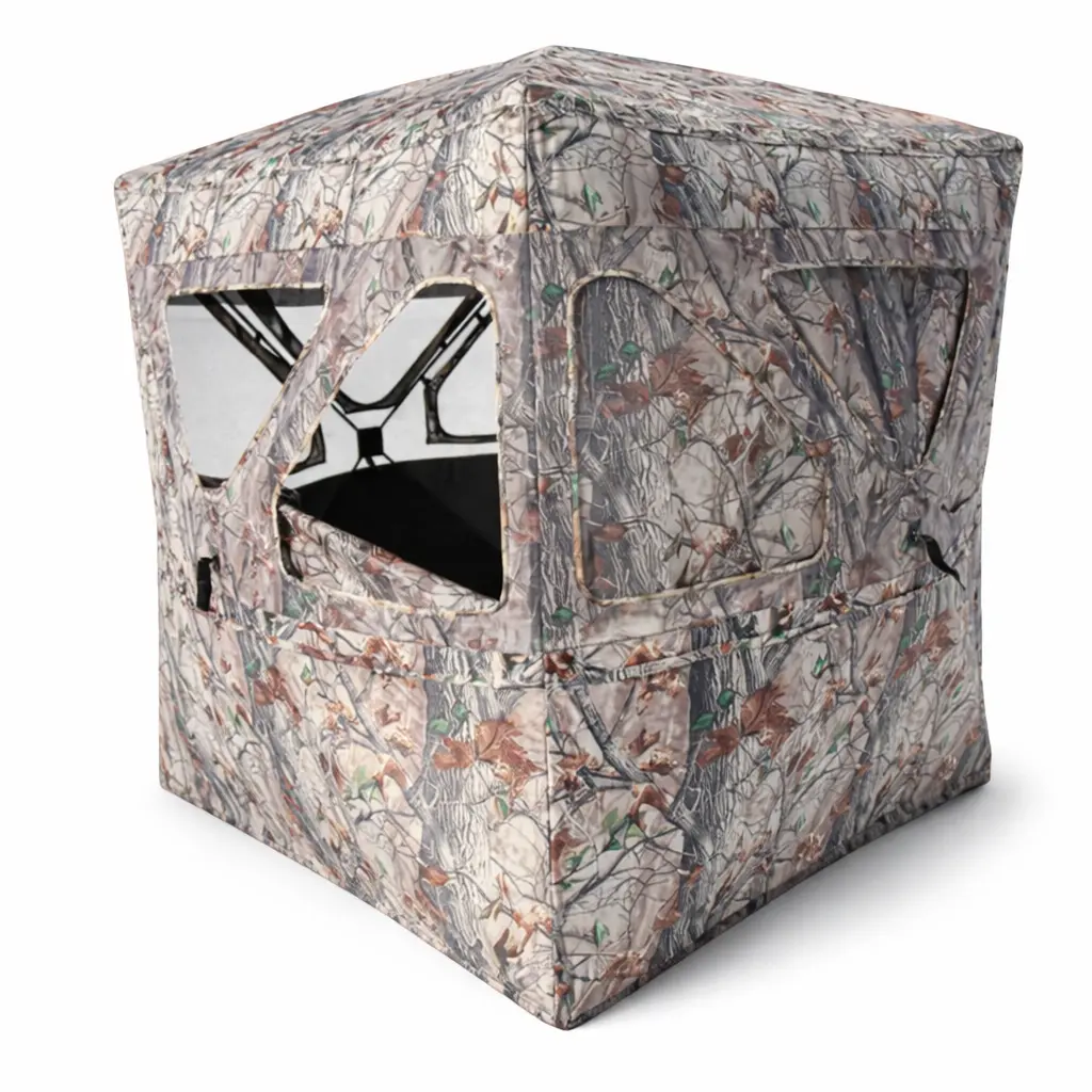 Muddy Infinity 3-Man Ground Blind - 83"W x 74"T - Epic Camo