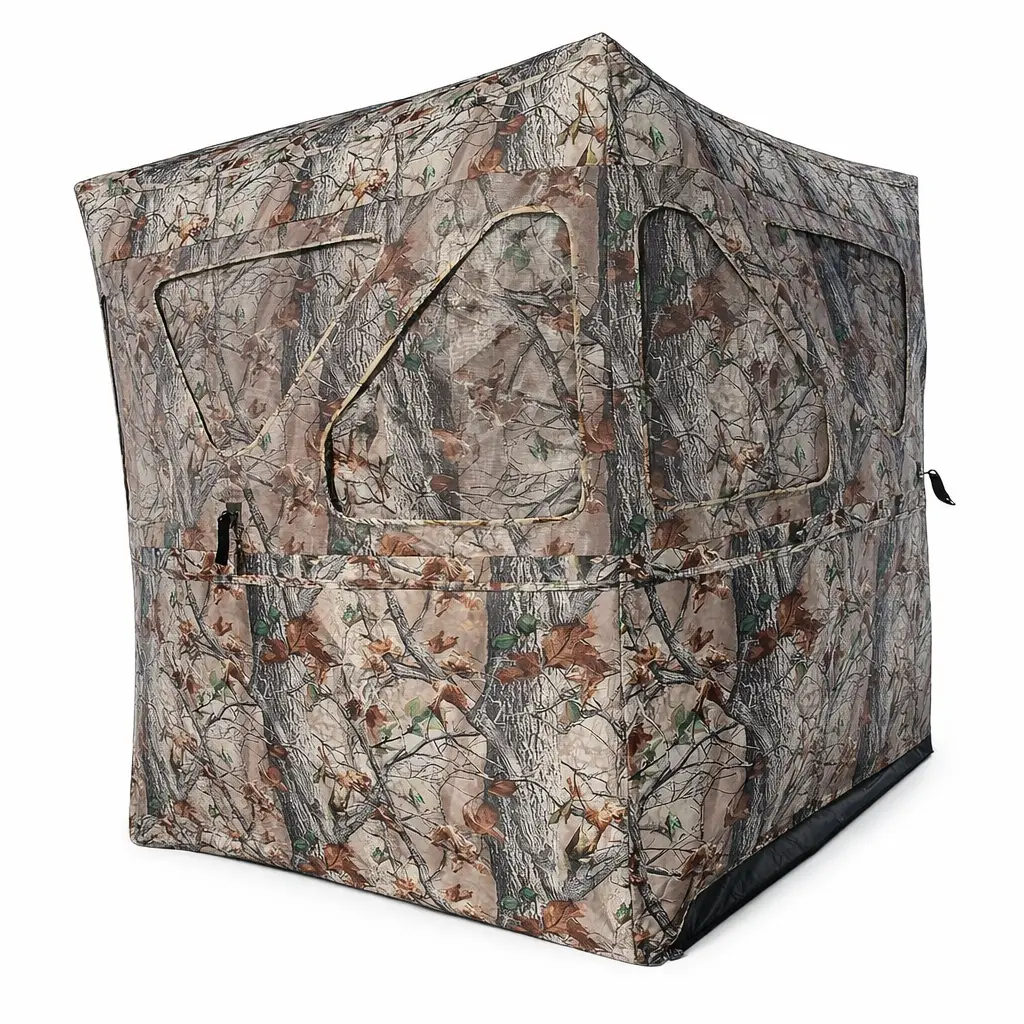Muddy Infinity 3-Man Ground Blind - 83"W x 74"T - Epic Camo - Image 5