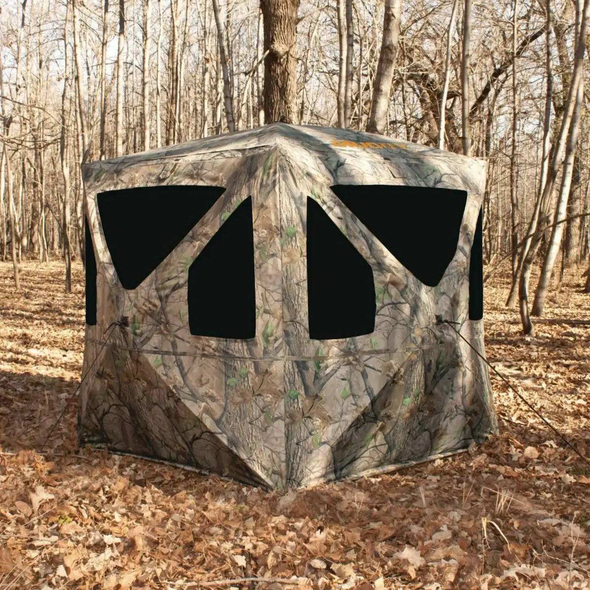Muddy Ravage 3-Man Ground Blind - 72"W x 64"T - Epic Camo - Image 2