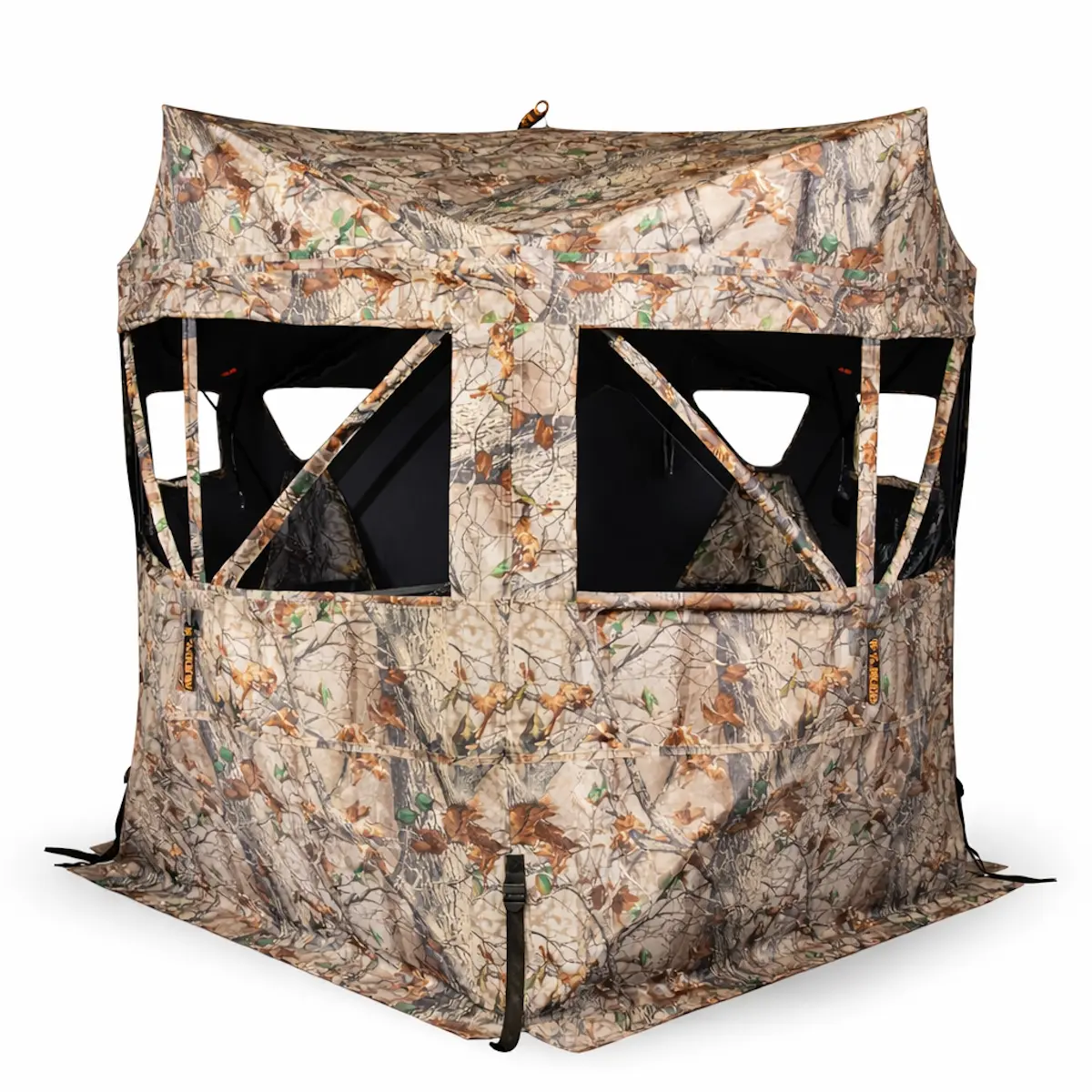 Muddy Twin Peaks 2-Man Ground Blind - 58" x 58" - Epic Camo