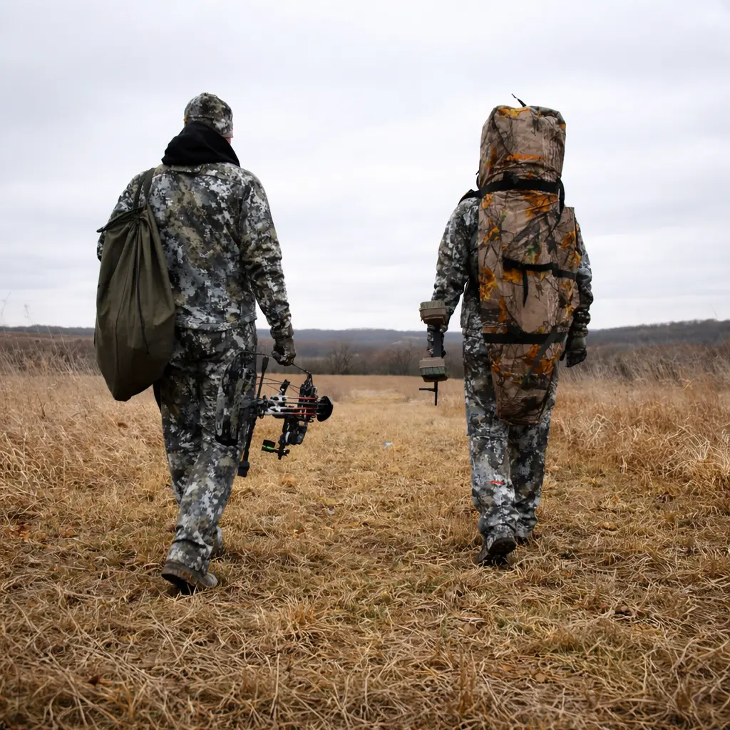 Muddy VS360 Ground Blind - 77" W x 70" Tall - Epic Camo - Image 15