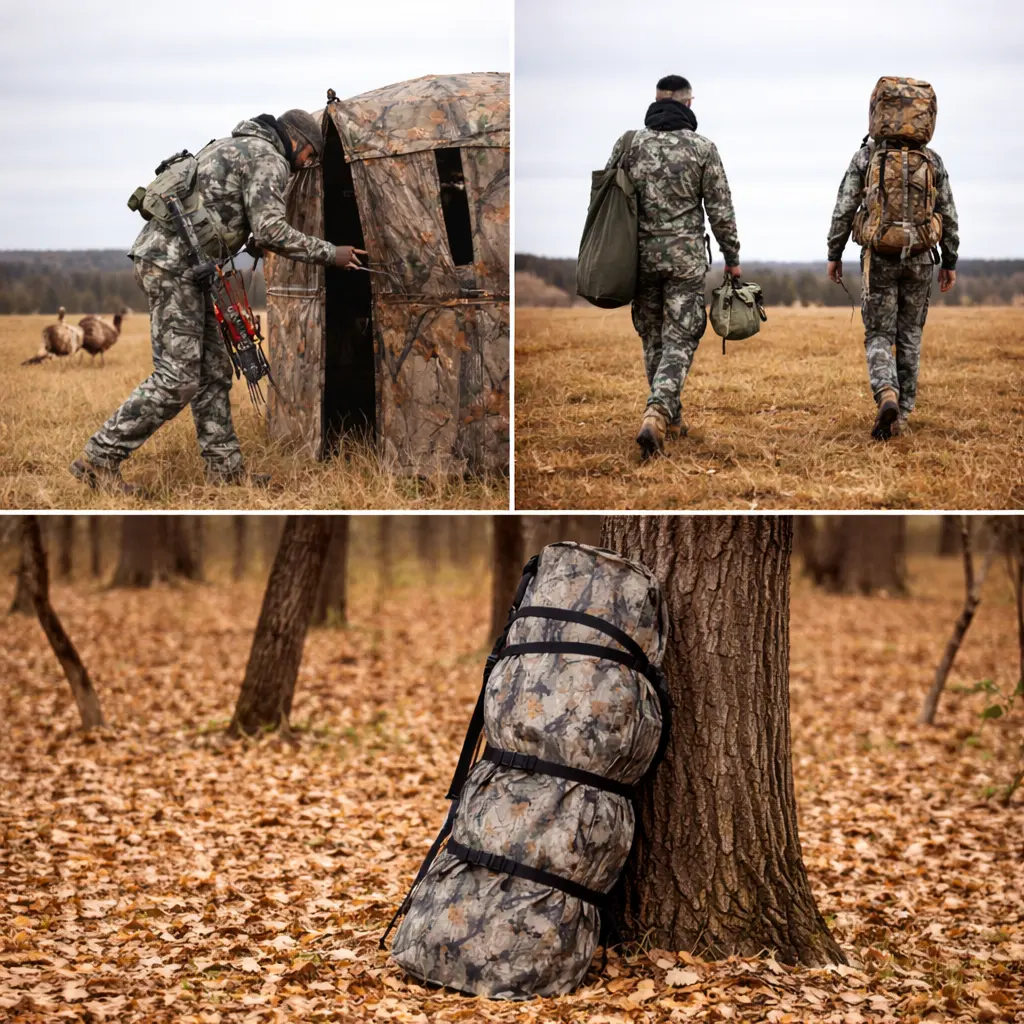 Muddy VS360 Ground Blind - 77" W x 70" Tall - Epic Camo - Image 8