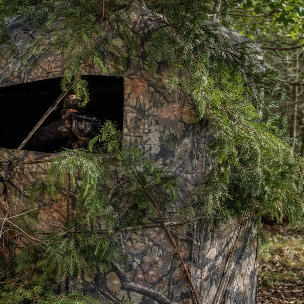 Muddy VS360 Ground Blind - 77" W x 70" Tall - Mossy Oak Camo - Image 5