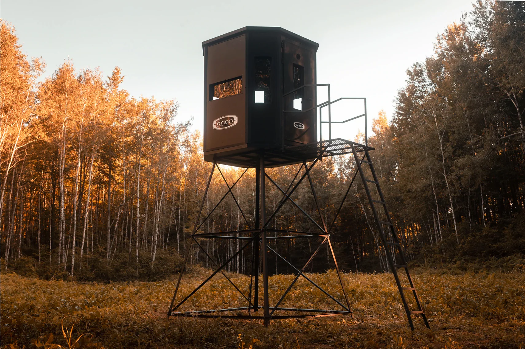 Orion Blinds 15' Hunting Blind Stand with Ladder - Image 6