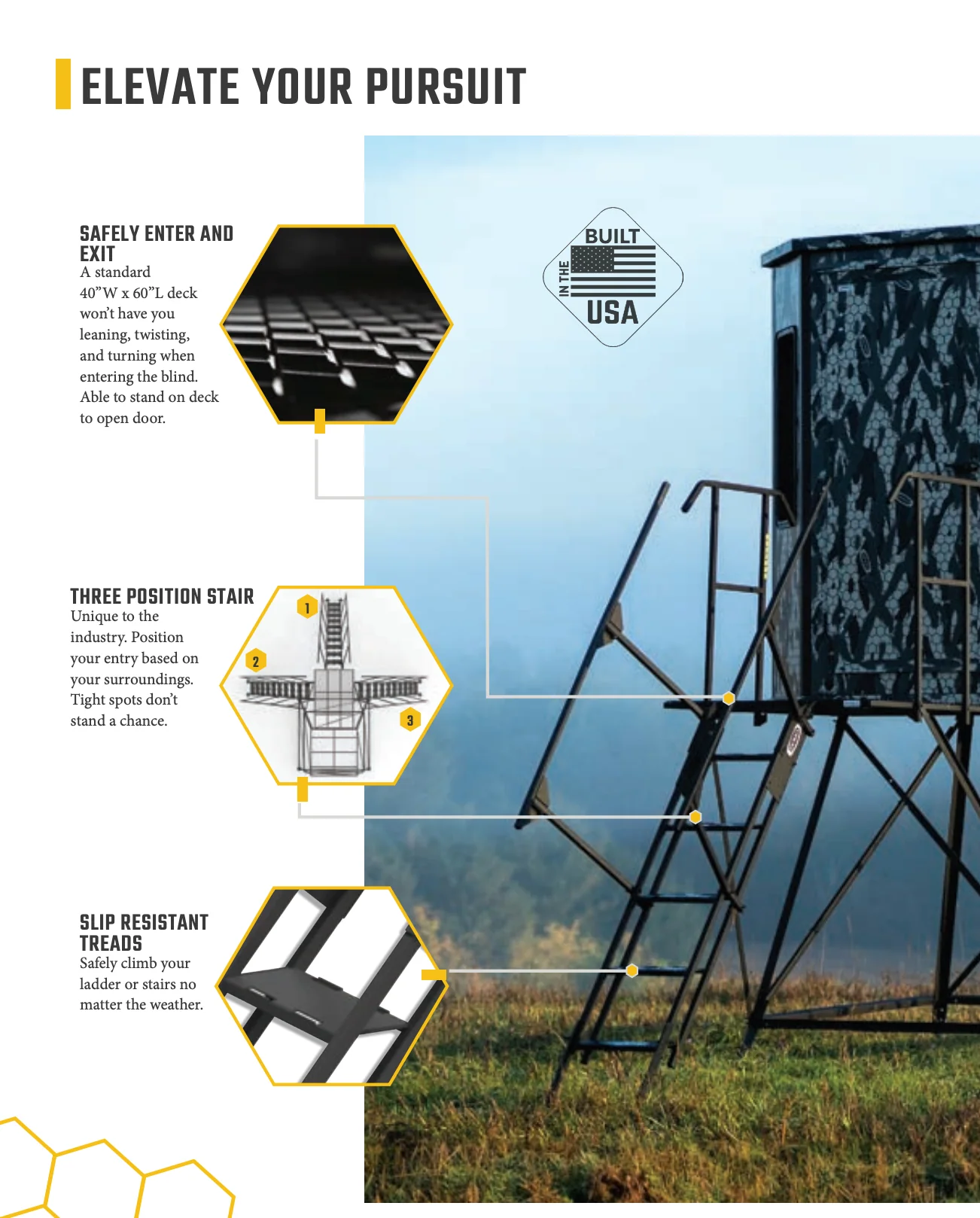Orion Hunting - 5' x 5' Premium Archery/Bow Hunting Blind - Vertical Windows - Image 29