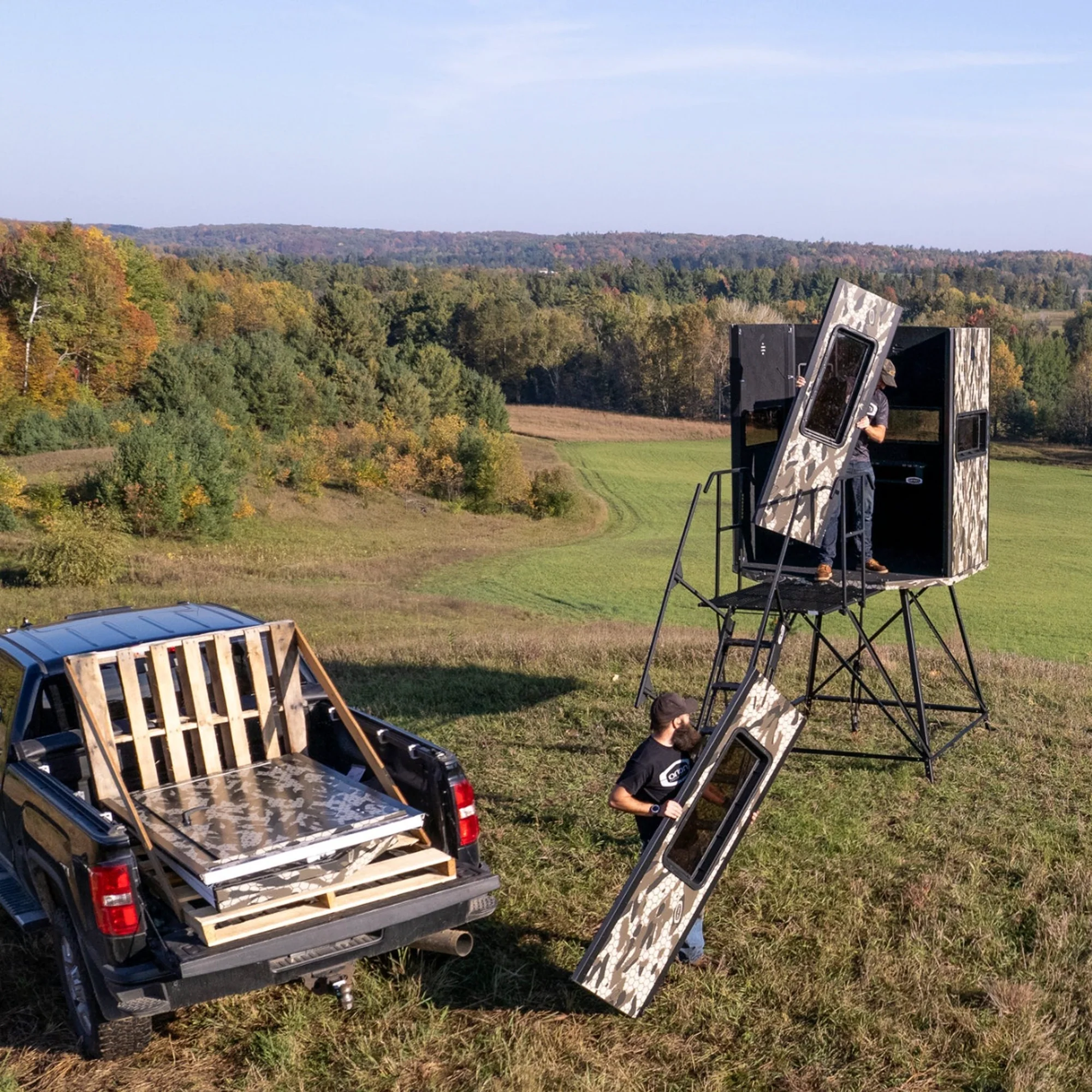 Orion Hunting 6' x 6' Premium Deer Hunting Blind - Image 4