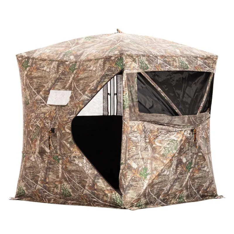 Rhino RB24 Ground Blind 270 Degree Visibility - Realtree Edge - Image 4