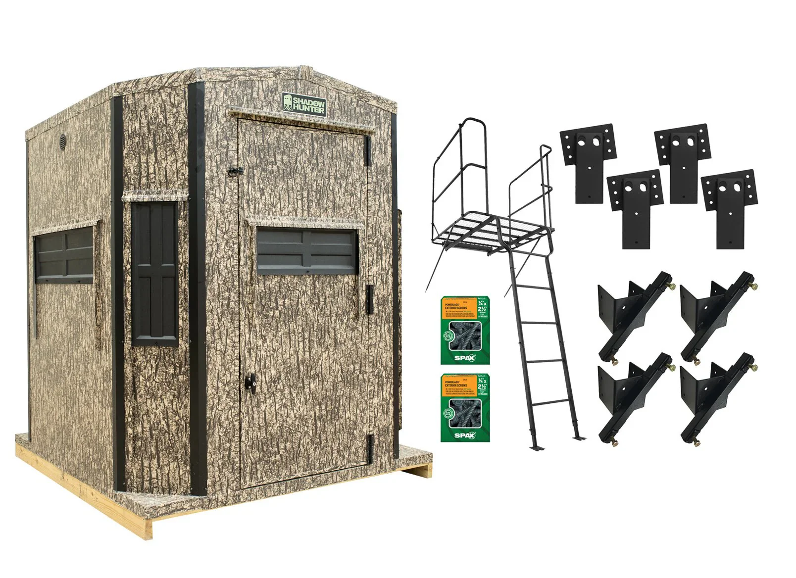 Shadow Hunter Marksman 5' x 6' Insulated Deer Hunting Blind - Image 9