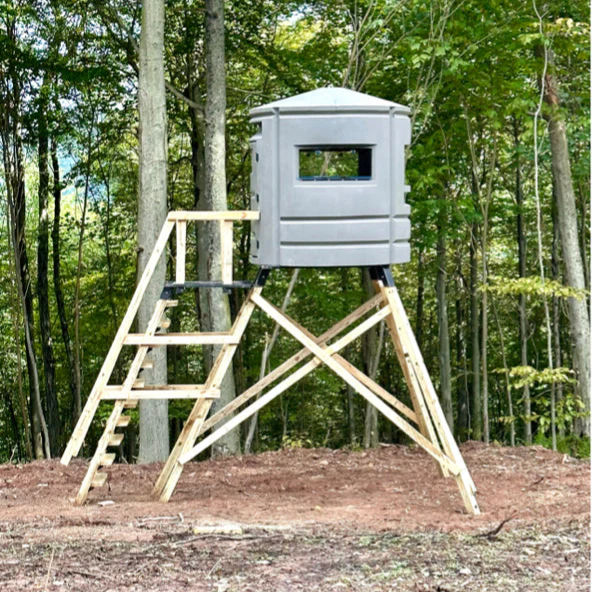 Sportsman's Condo Crossbow Condo 72" Diameter Deer Blind - Image 19