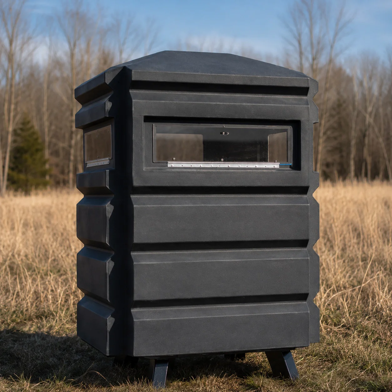 Sportsman's Condo Ridgeline 4' x 4' Deer Hunting Blind - Image 13
