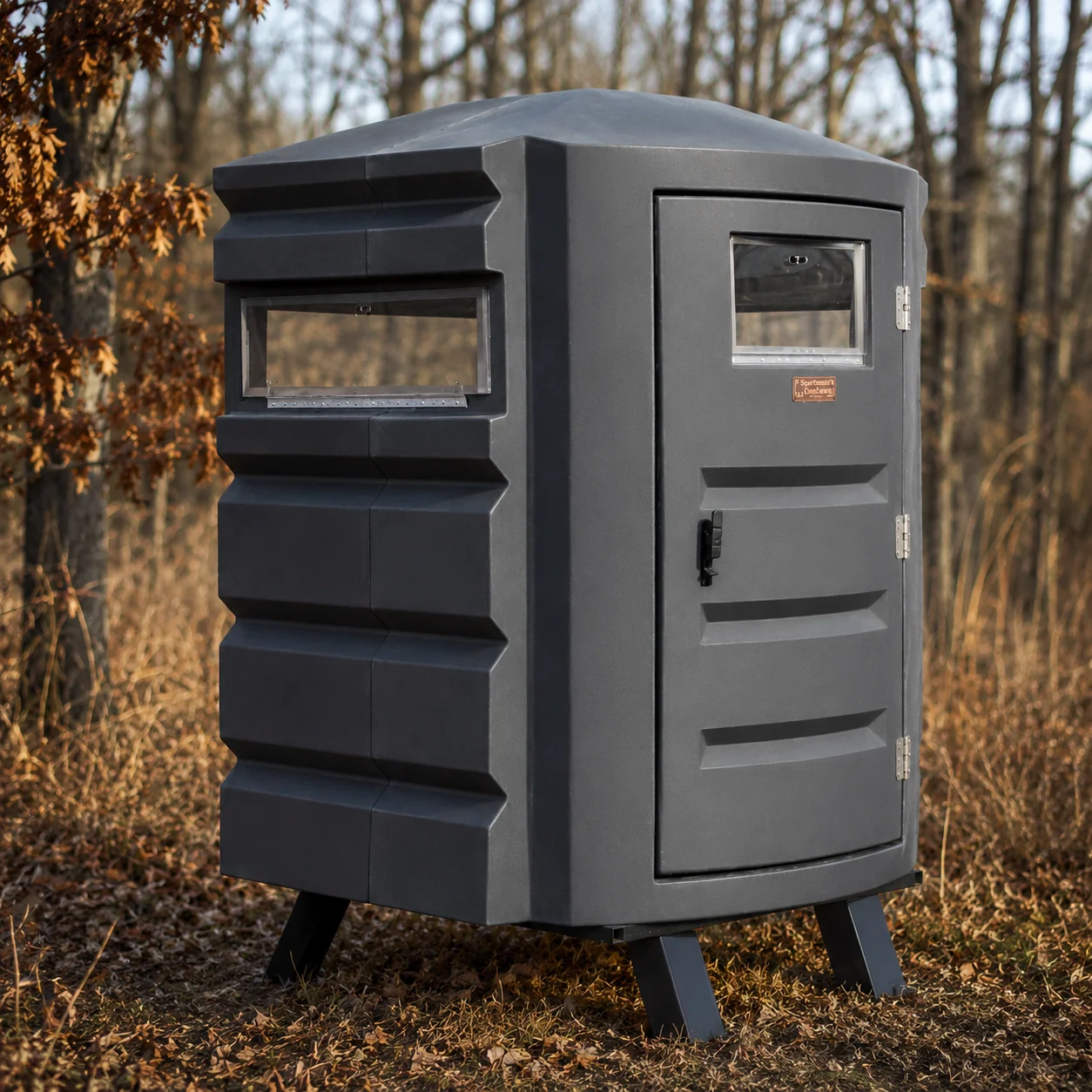 Sportsman's Condo Ridgeline 4' x 4' Deer Hunting Blind - Image 9
