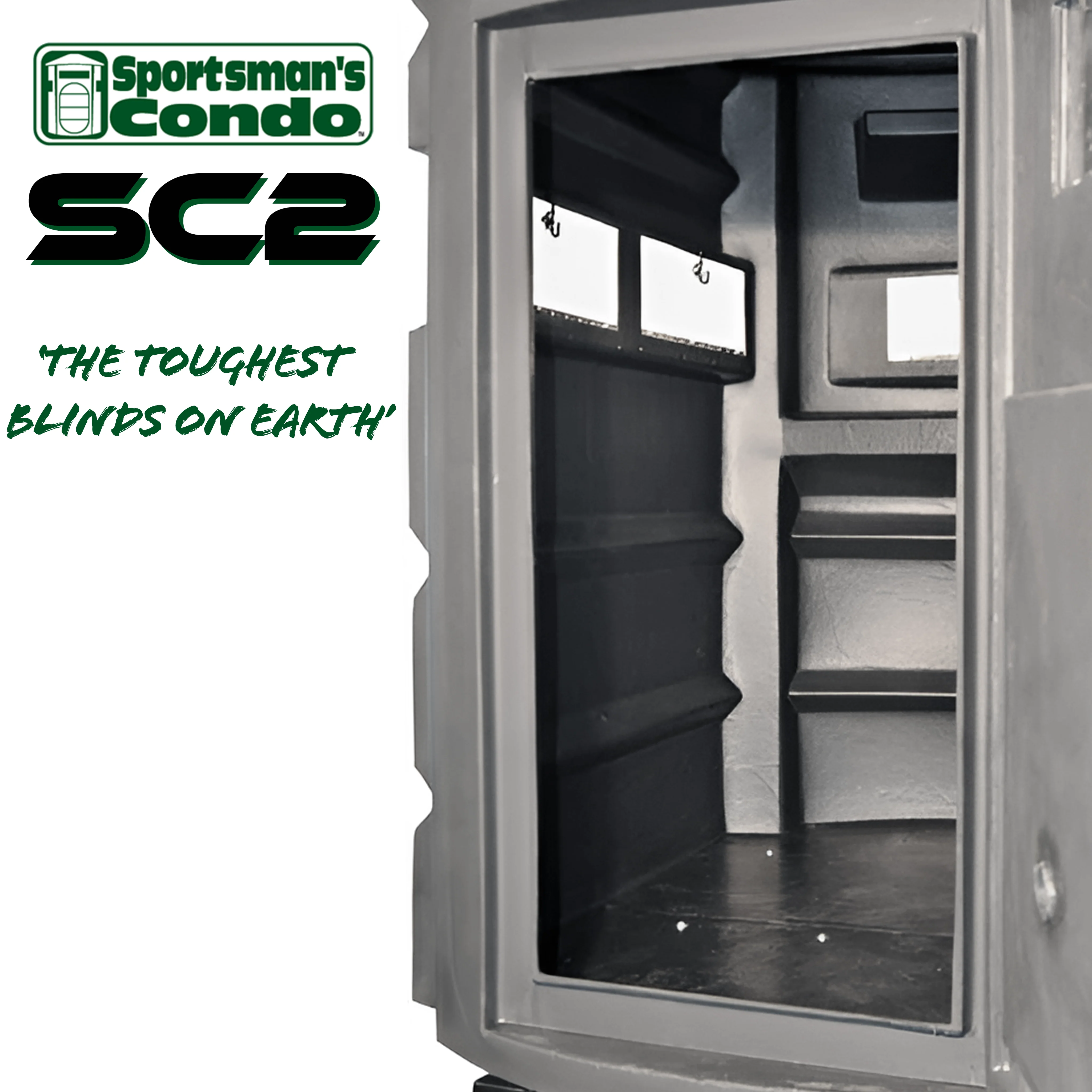 Sportsman's Condo SC2 4' x 6' Deer Hunting Blind - Image 13