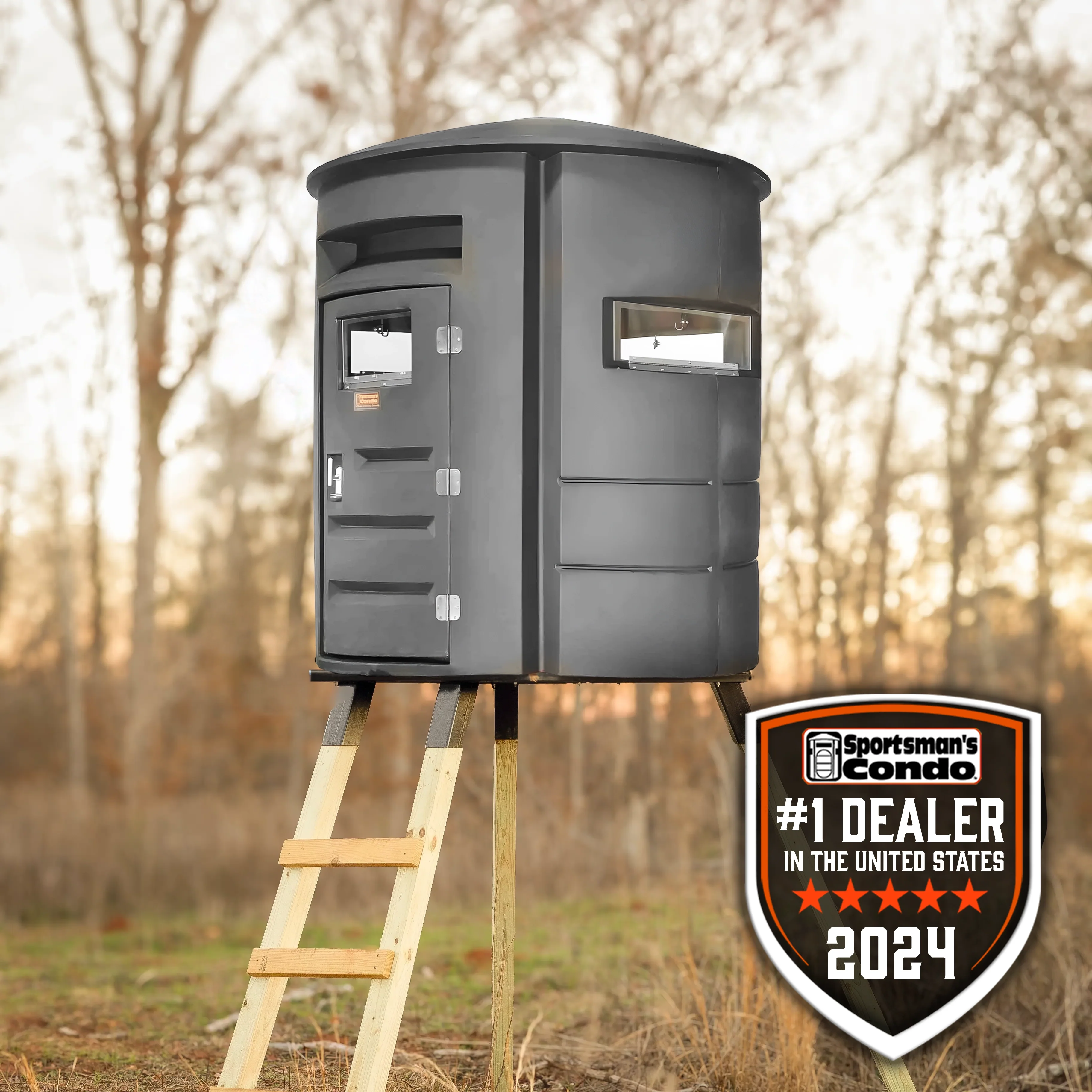 Sportsman's Condo SC3 5.5' x 6.5' Deer Hunting Blind - Image 10
