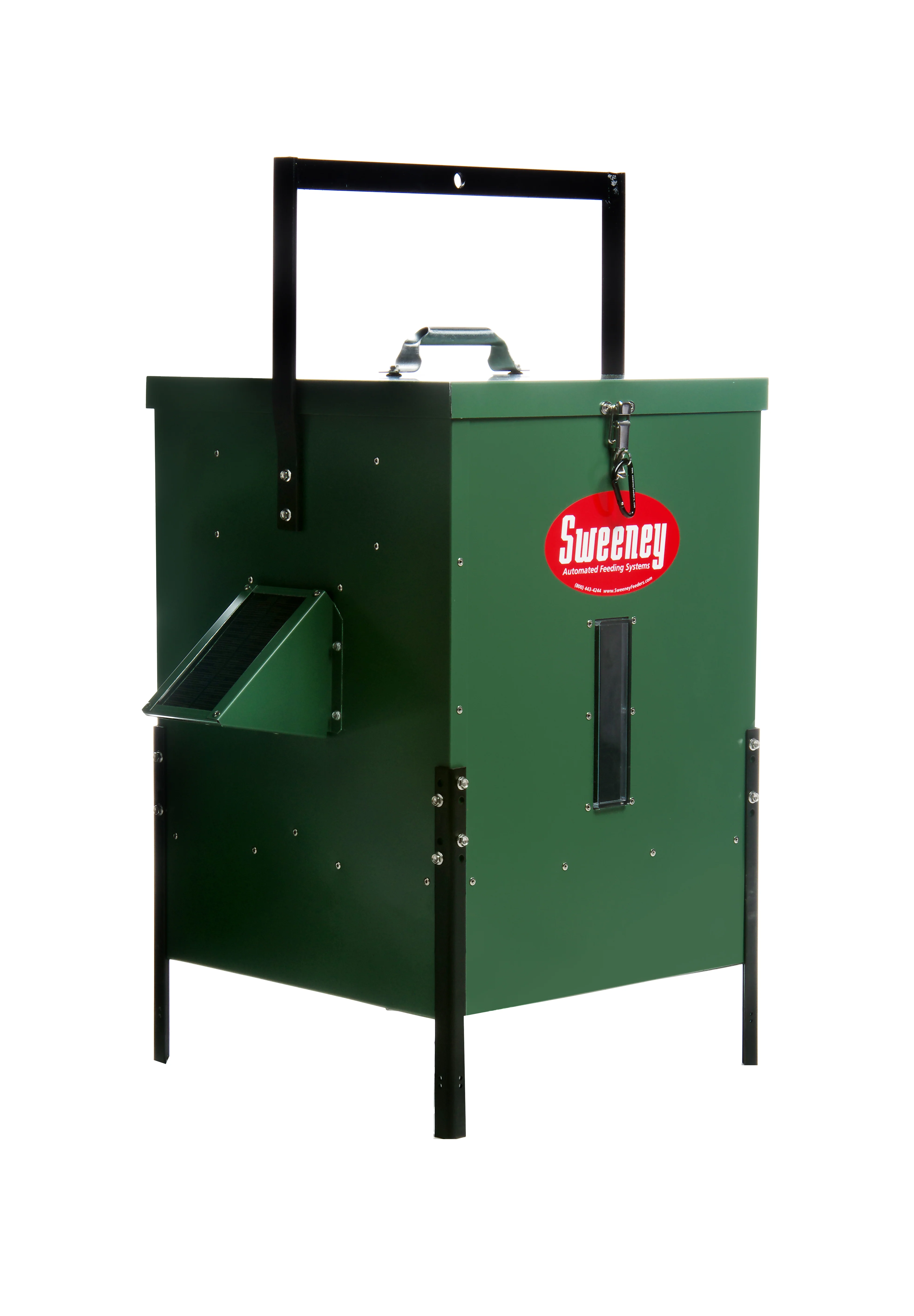 Sweeney Feeders - Wildlife & Deer Scatter Feeder - 300lb Capacity - Green - Image 4