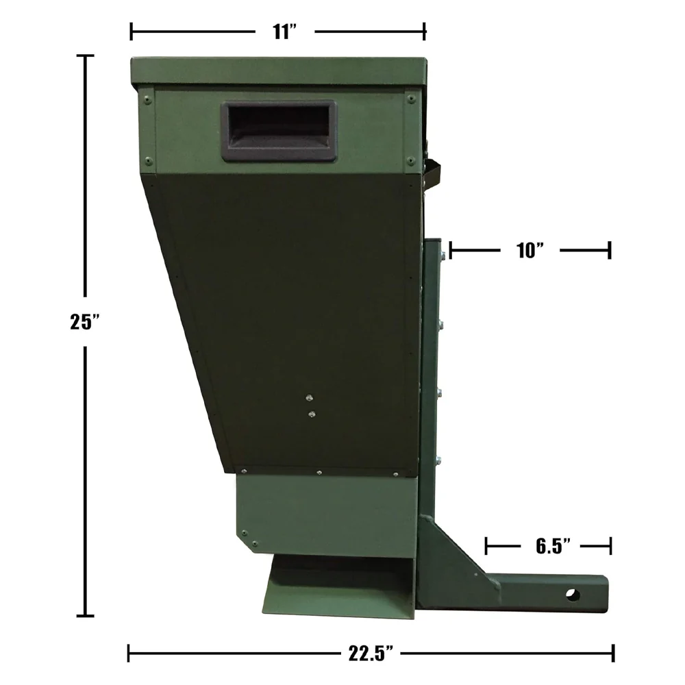 Texas Hunter 100 lb Road Deer Feeder with Wireless Remote Control - Image 3