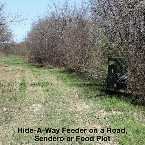 Texas Hunter Hideaway Stand and Fill Directional Deer Feeder, 300 lb. Capacity - Image 6