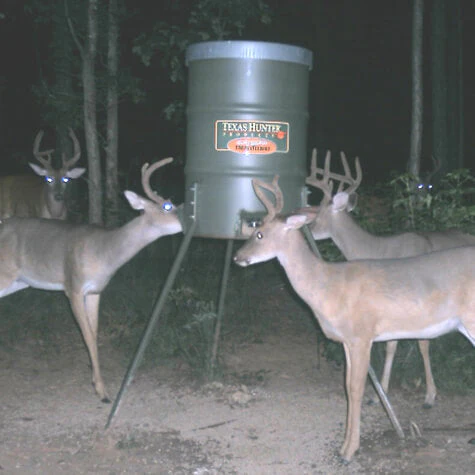 Texas Hunter 300 lb. Protein Barrel Deer Feeder - Image 2