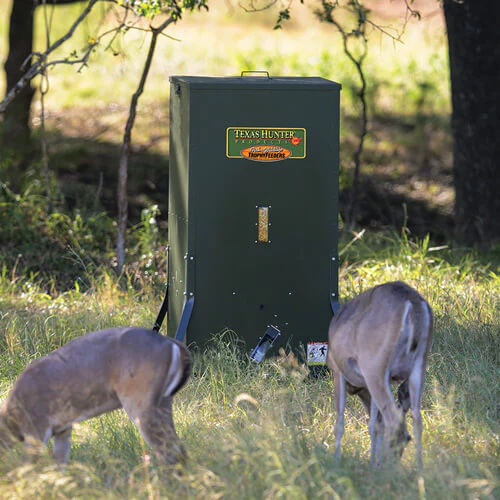 Texas Hunter Hideaway Stand and Fill Directional Deer Feeder, 500 lb Capacity - Image 2