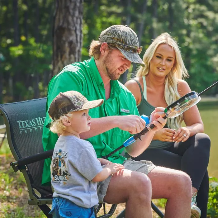 Texas Hunter Adjustable 360 Degree Swivel Chair - Image 11