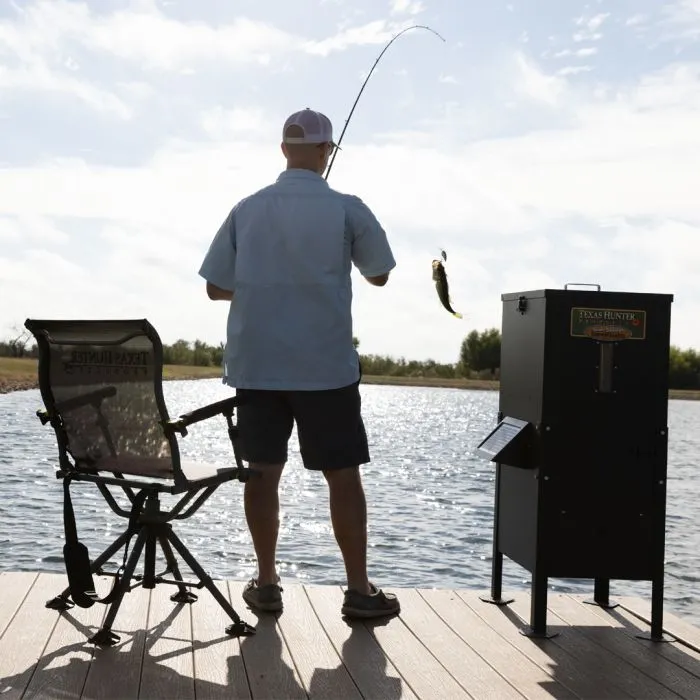 Texas Hunter Adjustable 360 Degree Swivel Chair - Image 13