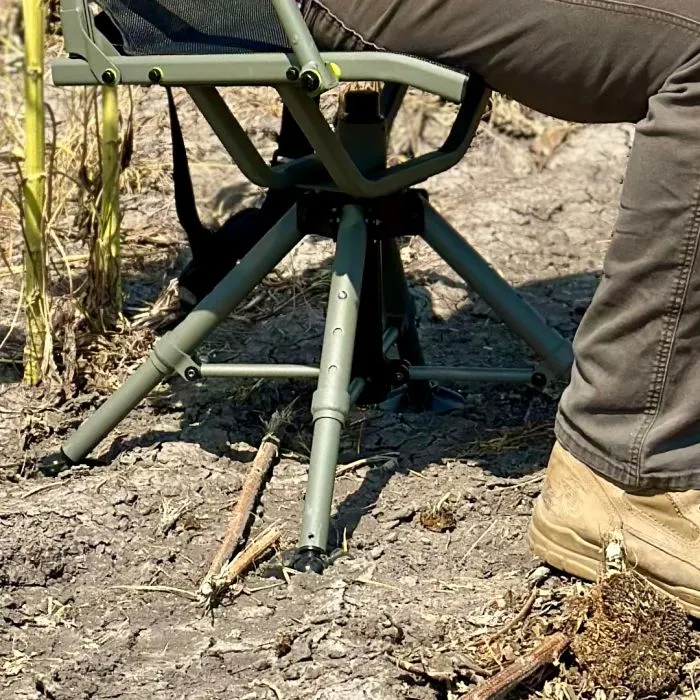 Texas Hunter Adjustable 360 Degree Swivel Chair - Image 8