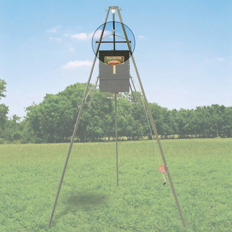 Texas Hunter Deer Feeder Hanging Bracket - Image 2
