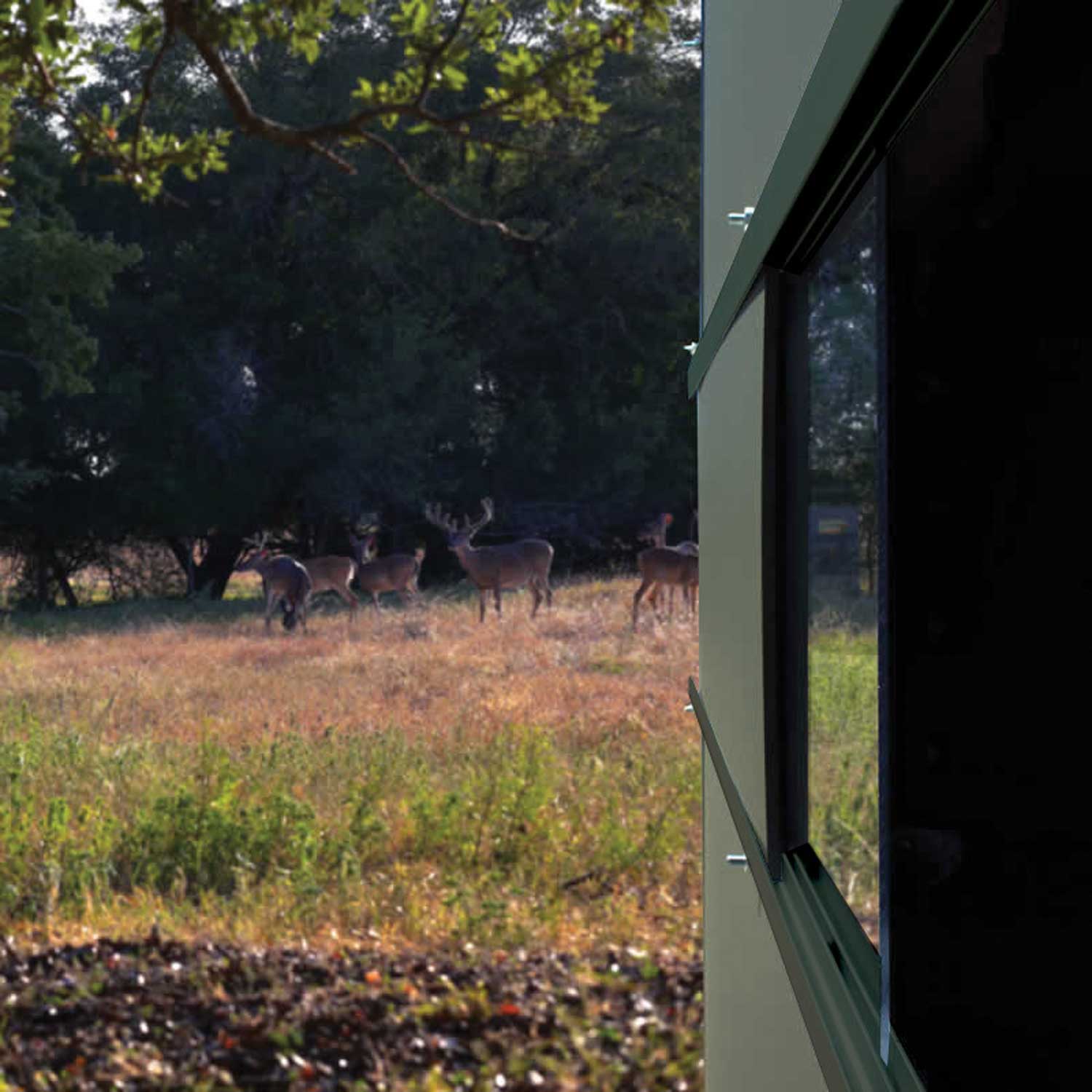 Texas Hunter Trophy Ground Blind 4' x 4' with Ground Legs - Image 6