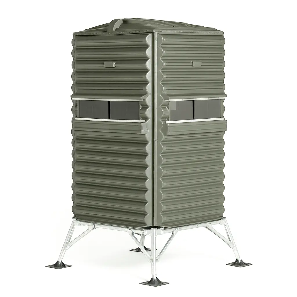 The Blynd 4'x4' Hunting Blind with Half Door - Image 5
