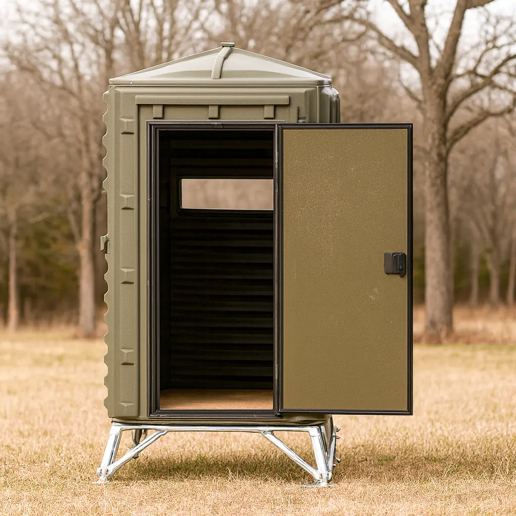 The Blynd 4' x 4' Hunting Blind with Full Door - Image 3