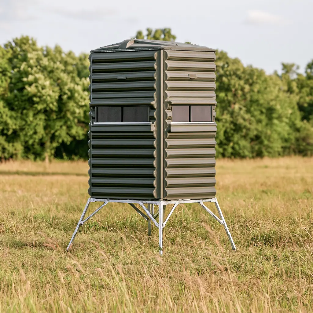 The Blynd 4' x 4' Hunting Blind with Full Door - Image 5