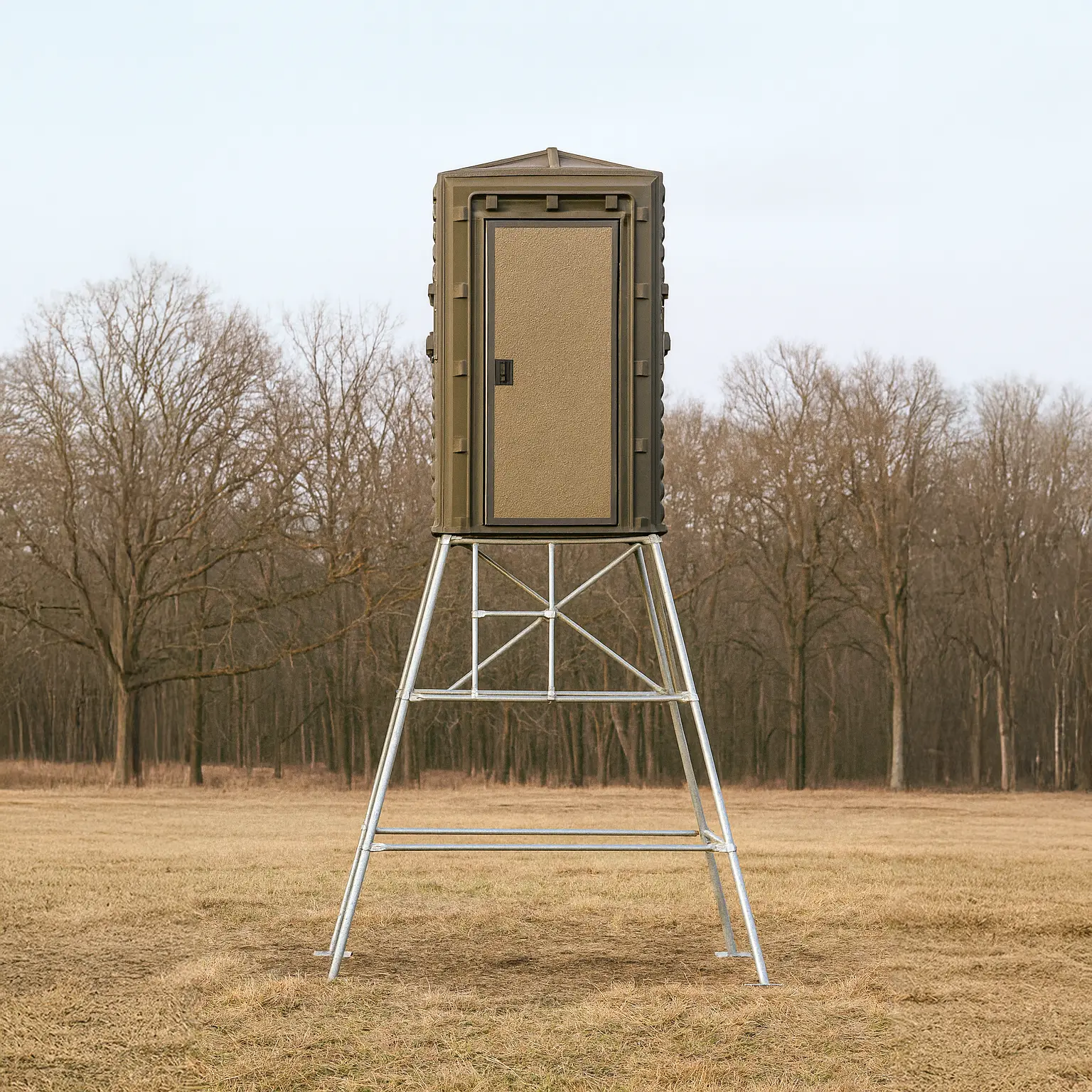 The Blynd 4' x 4' Hunting Blind with Full Door - Image 6