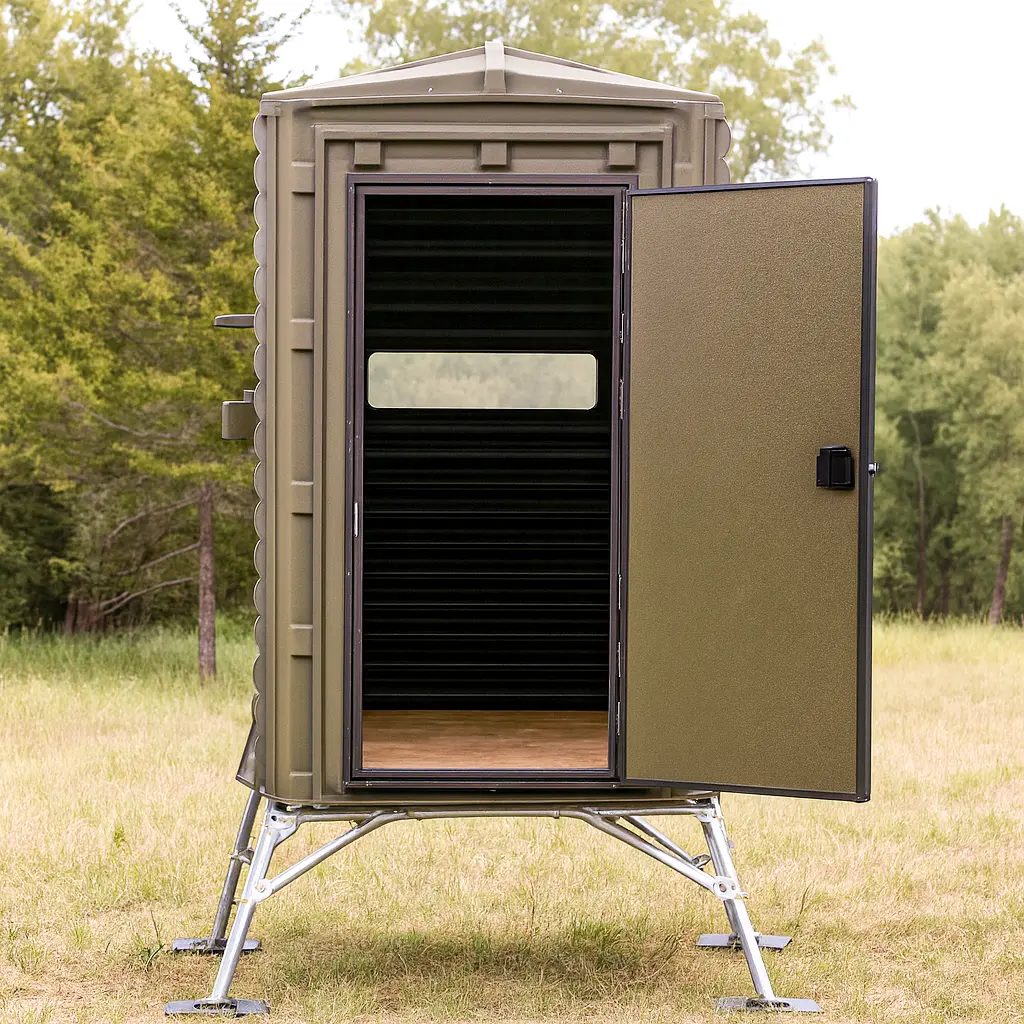 The Blynd 4' x 4' Hunting Blind with Full Door - Image 8